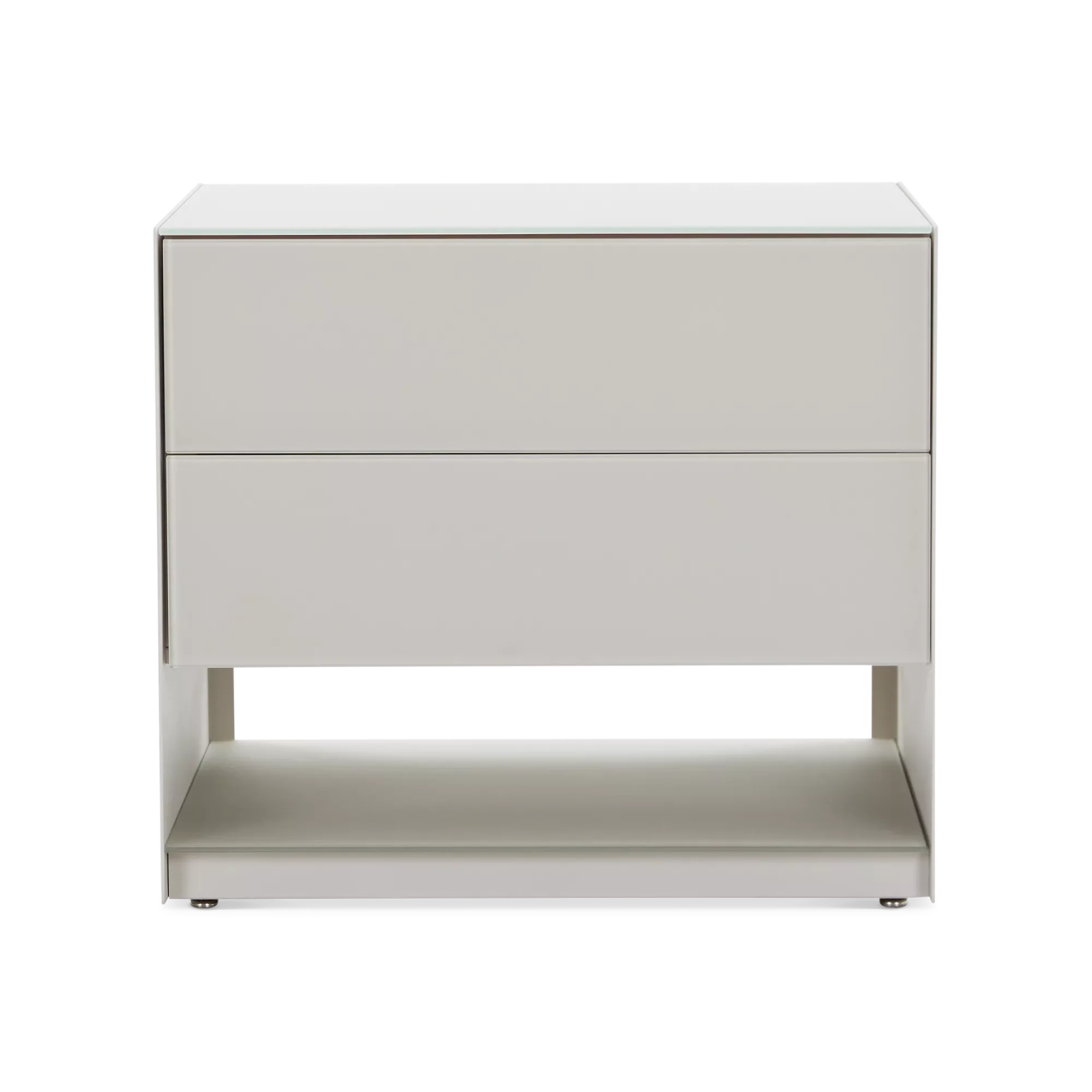 Absolute - 2-Drawer Nightstand with 2 Drawers by Trica