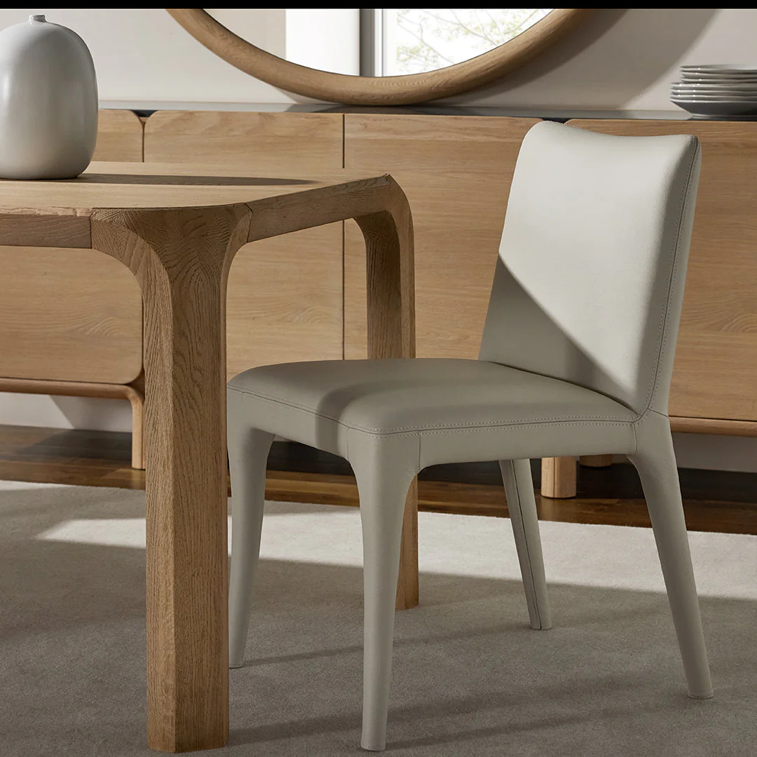 Acari - Leather Dining Chair - Image 6