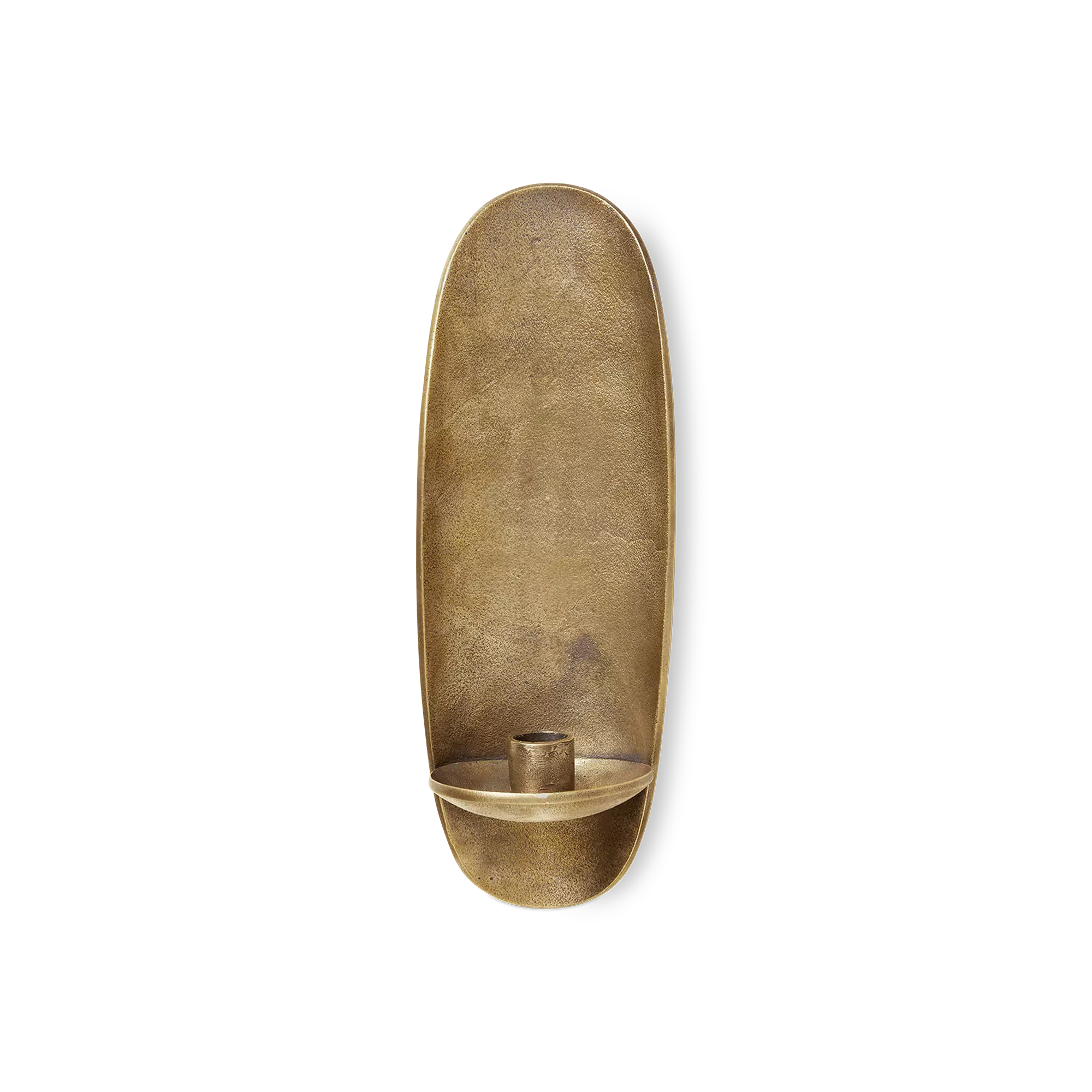 Agapé - brass wall candleholder