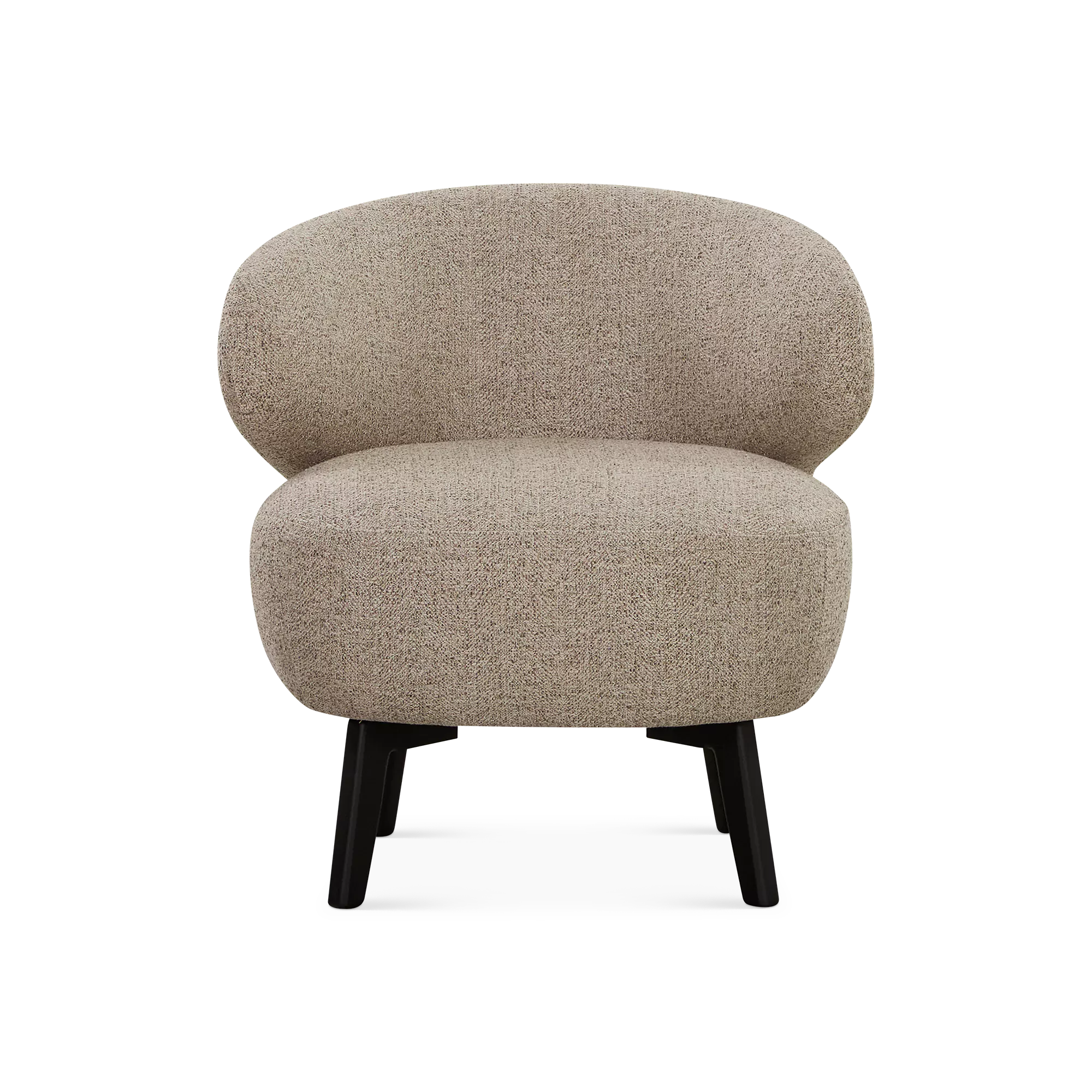 Aila - Fabric-Upholstered Armchair by Furninova