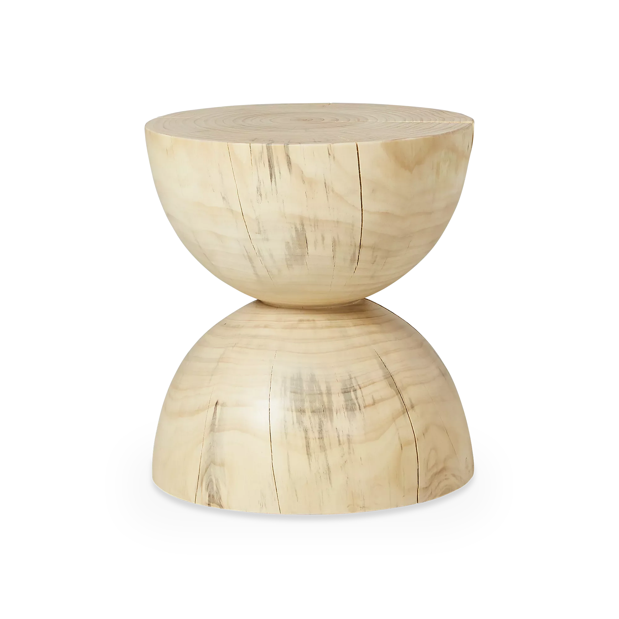 Aliza - Solid Pine Side Table by Four Hands
