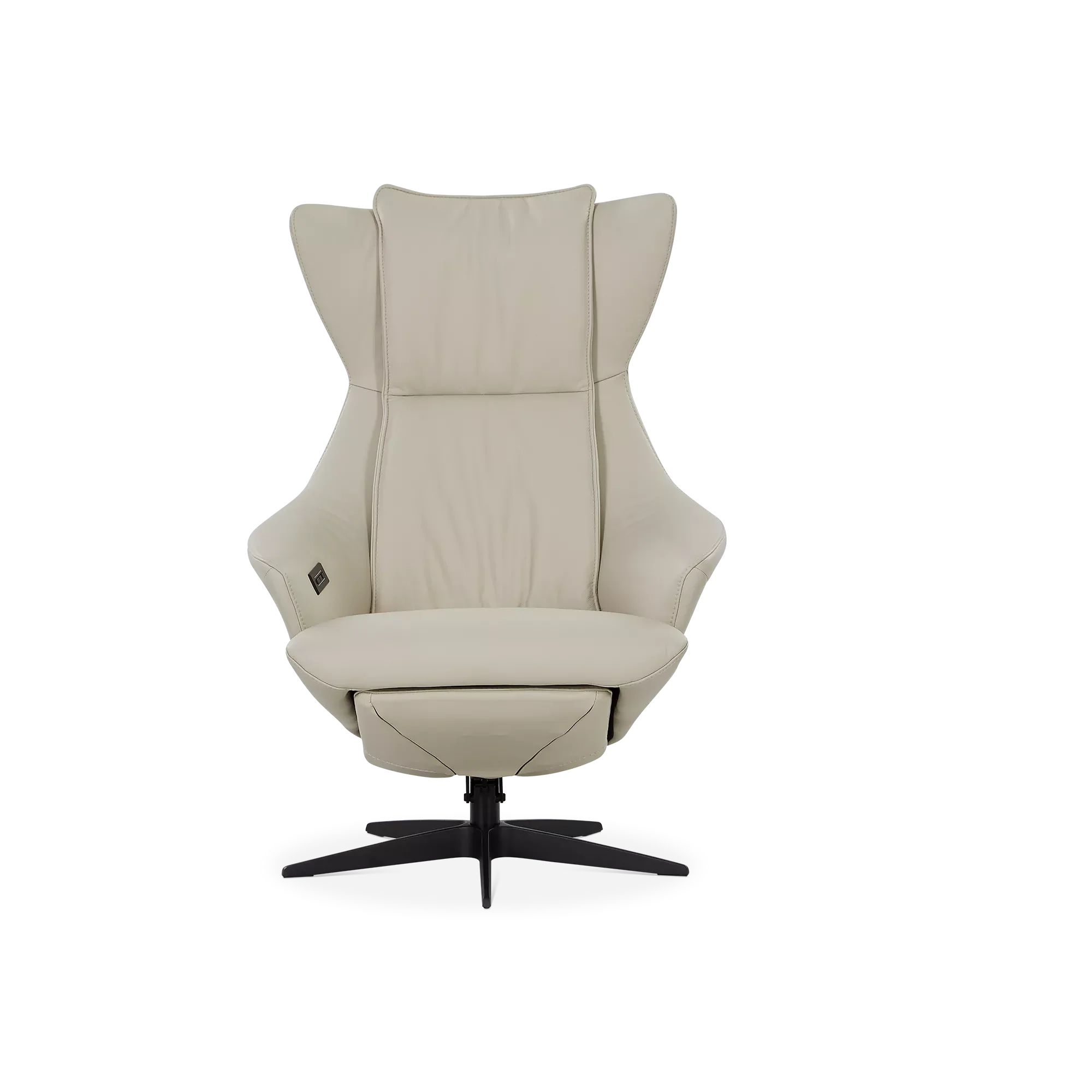 Arc 2008 - Power Reclining Swivel Leather Armchair by Gealux