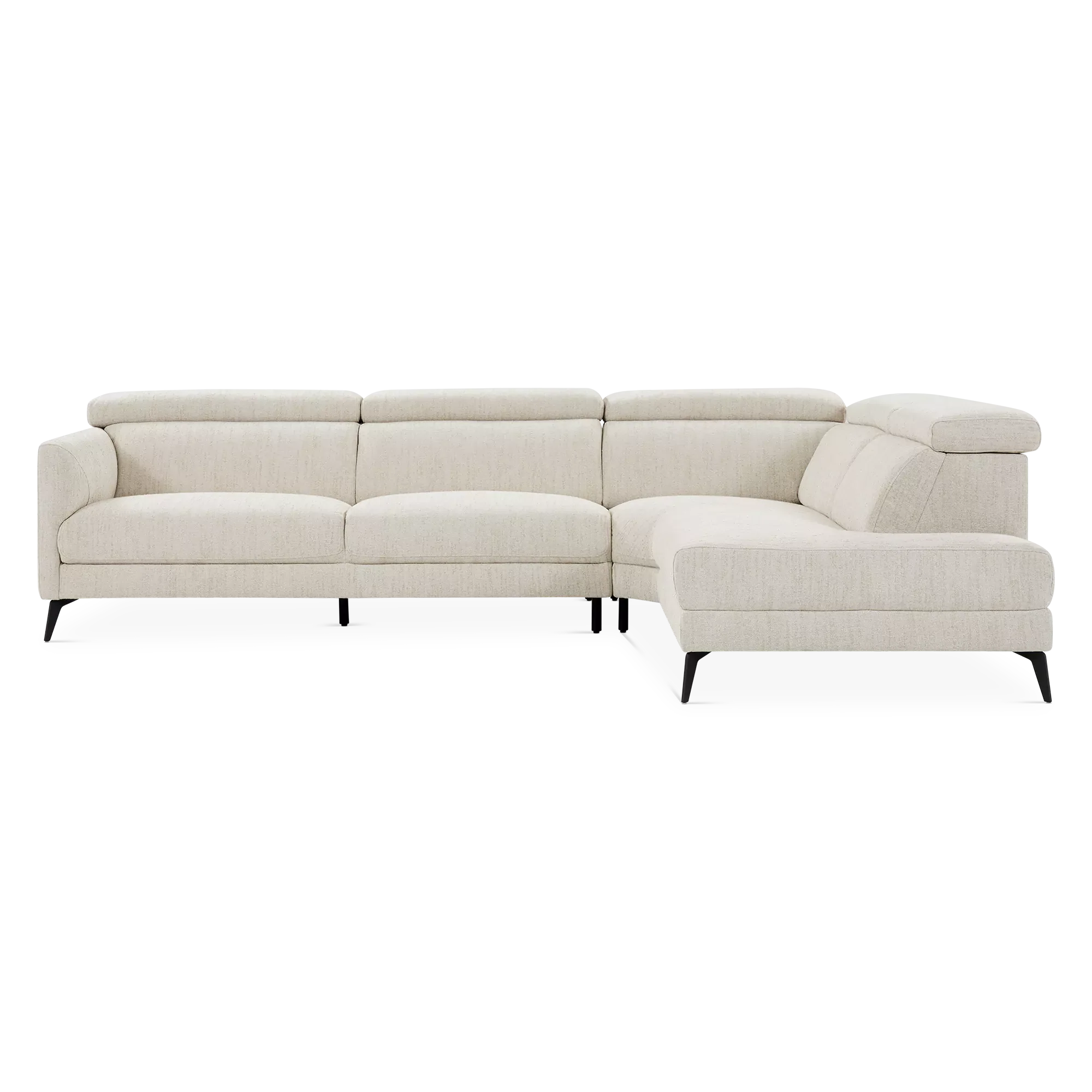 Ariana - Sectional Sofa with Adjustable Headrest