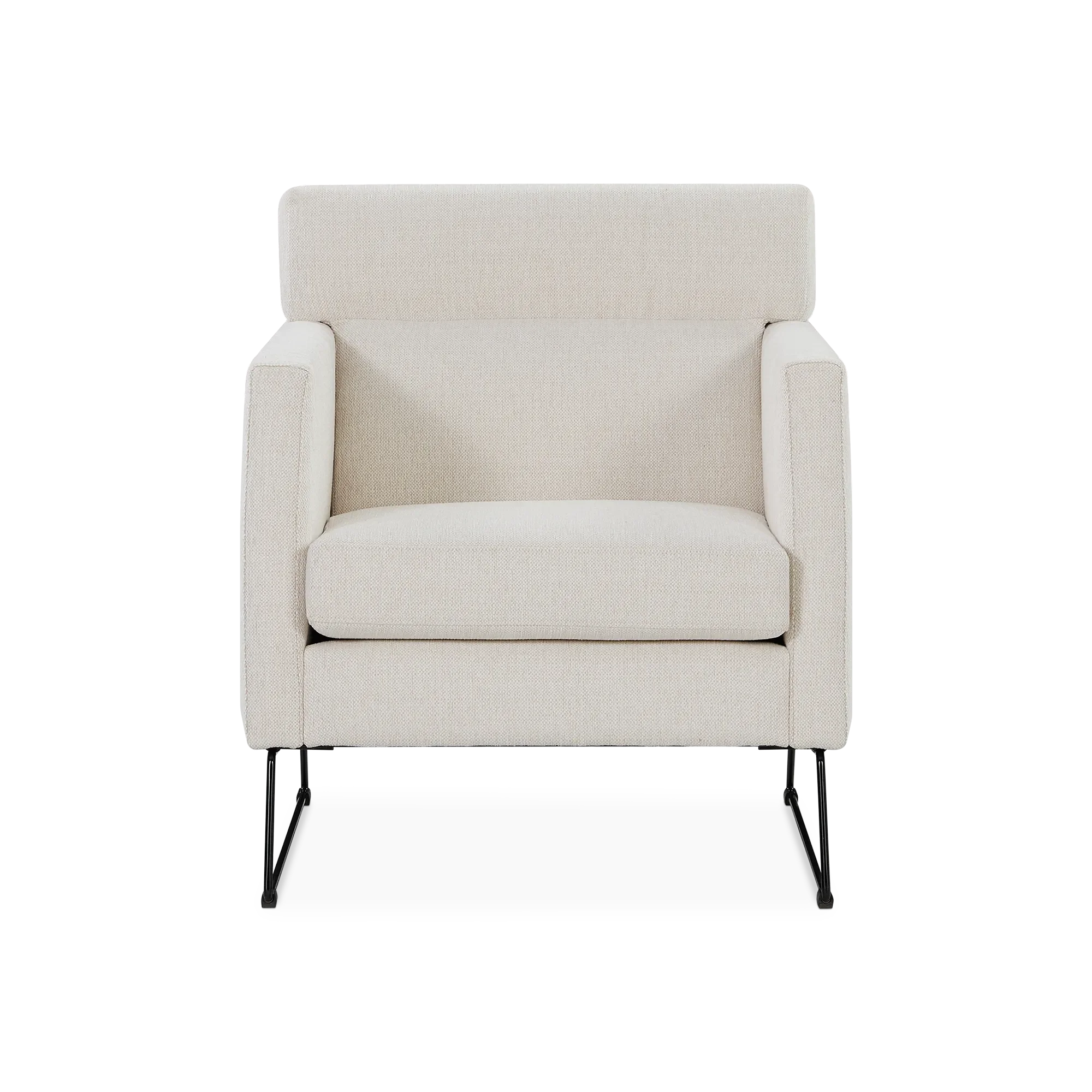 Degano - Armchair with Sled Base by Furninova - Image 2
