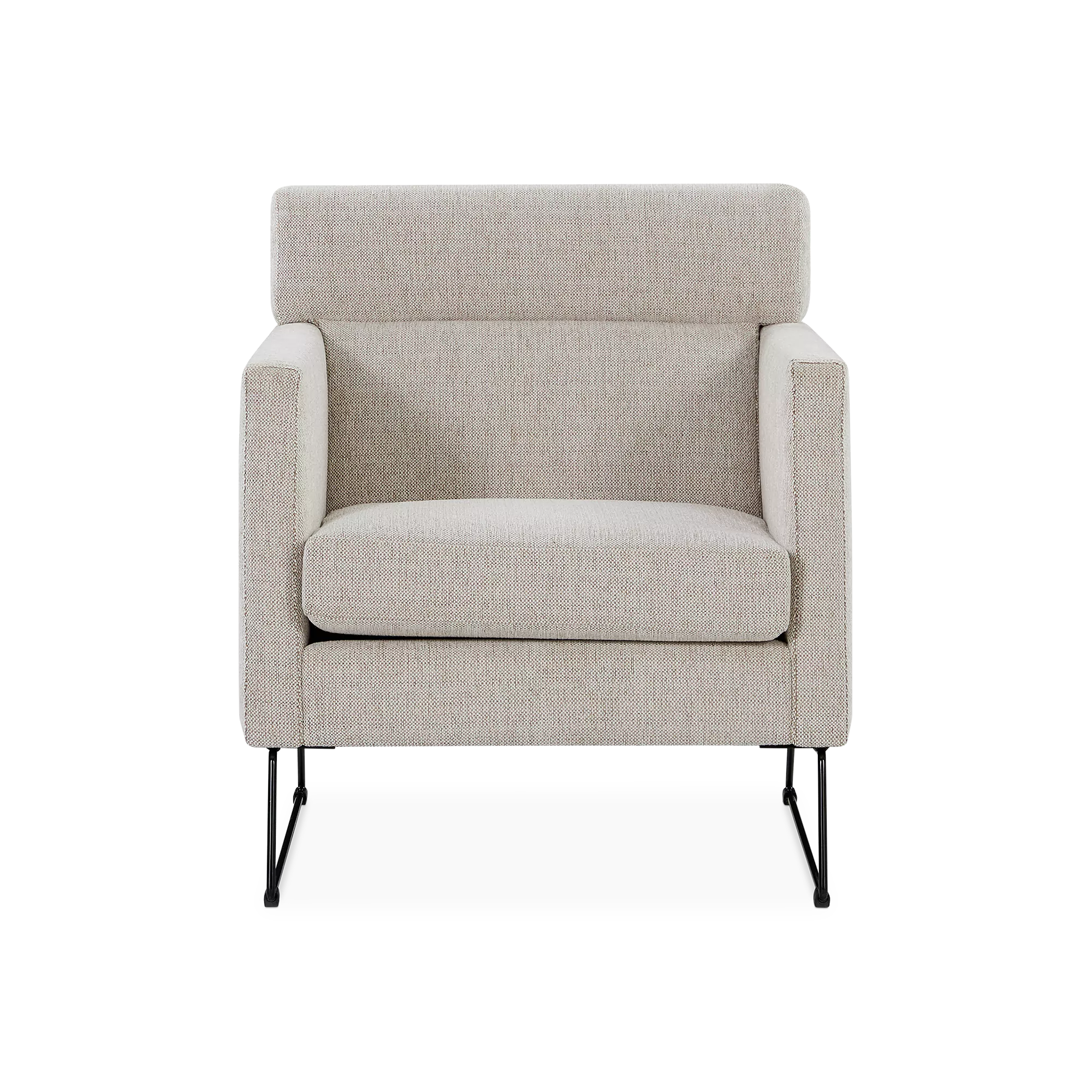 Degano - Armchair with Sled Base by Furninova - Image 4