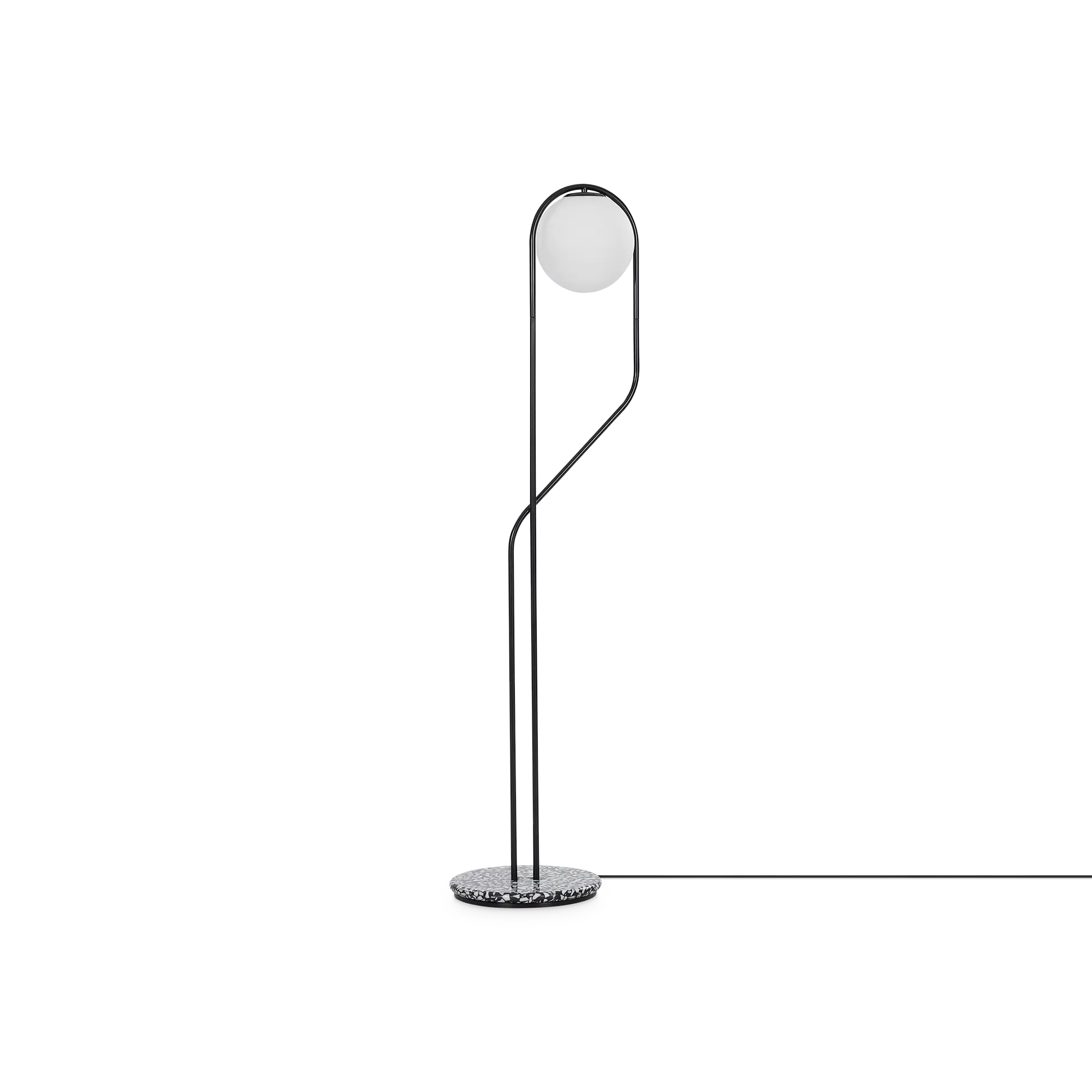Astree - Glass and Marble Floor Lamp by Ligne Roset