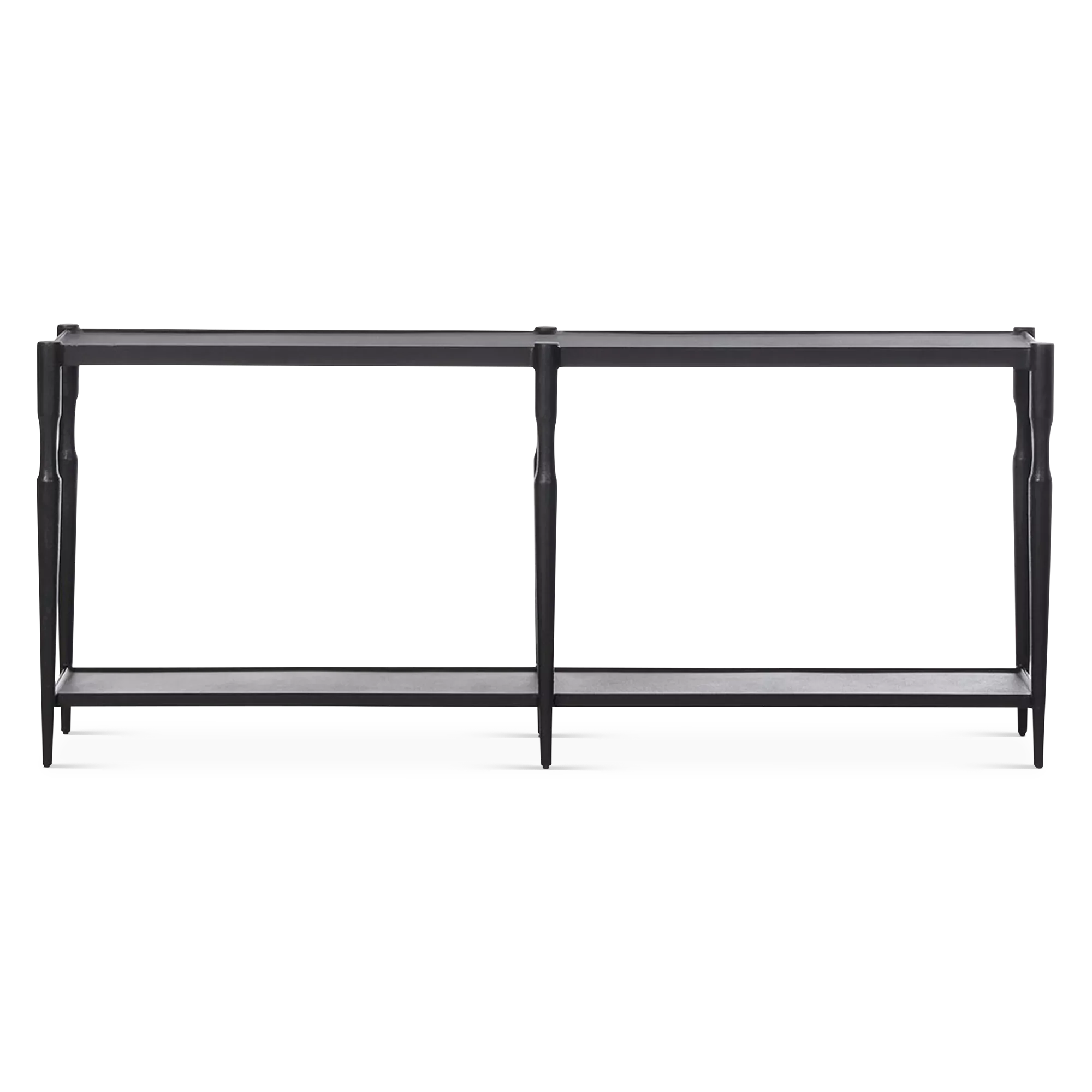 Augusta - Textured Iron Console Table by Four Hands