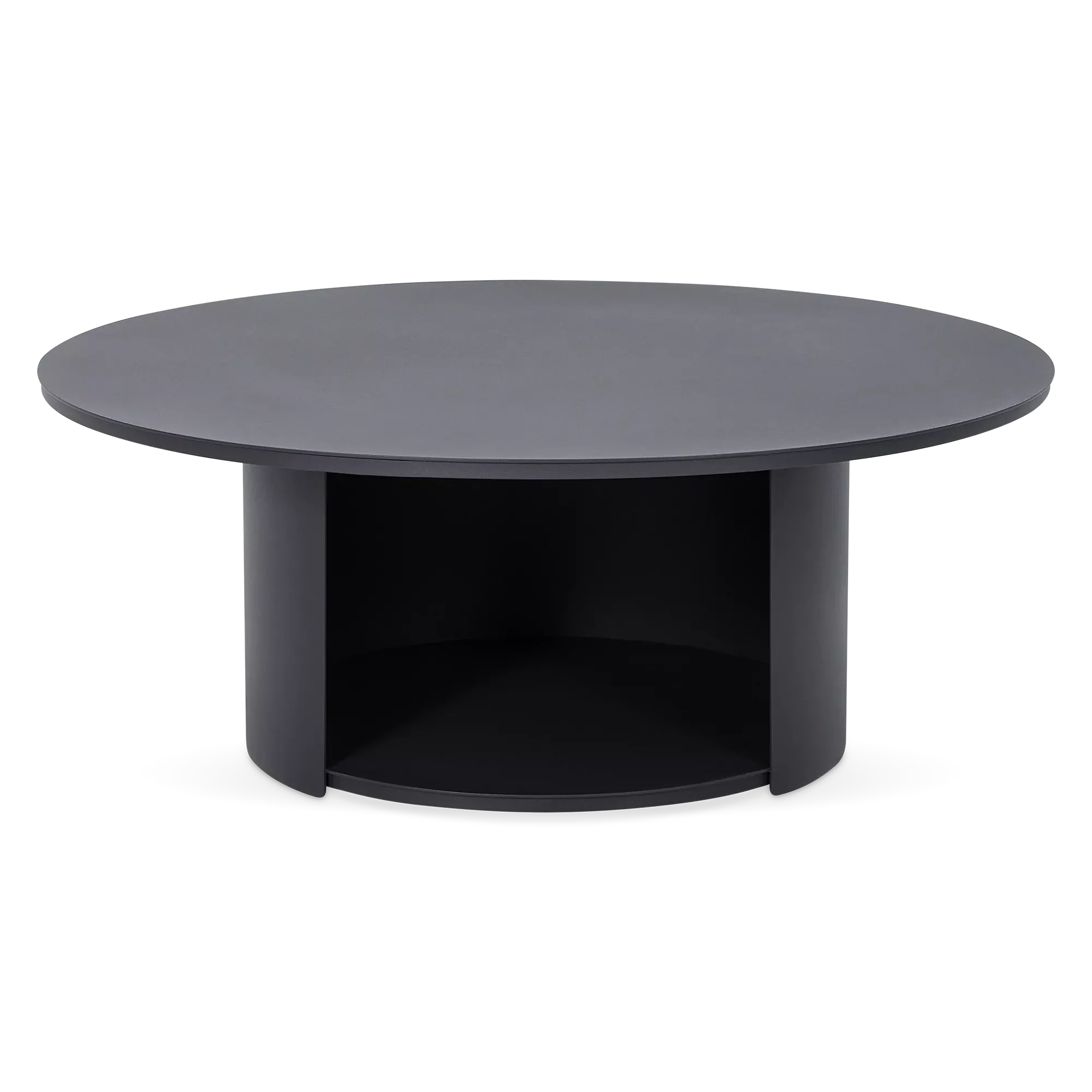 Baba - Outdoor 39'' Coffee Table in Aluminum - Image 3