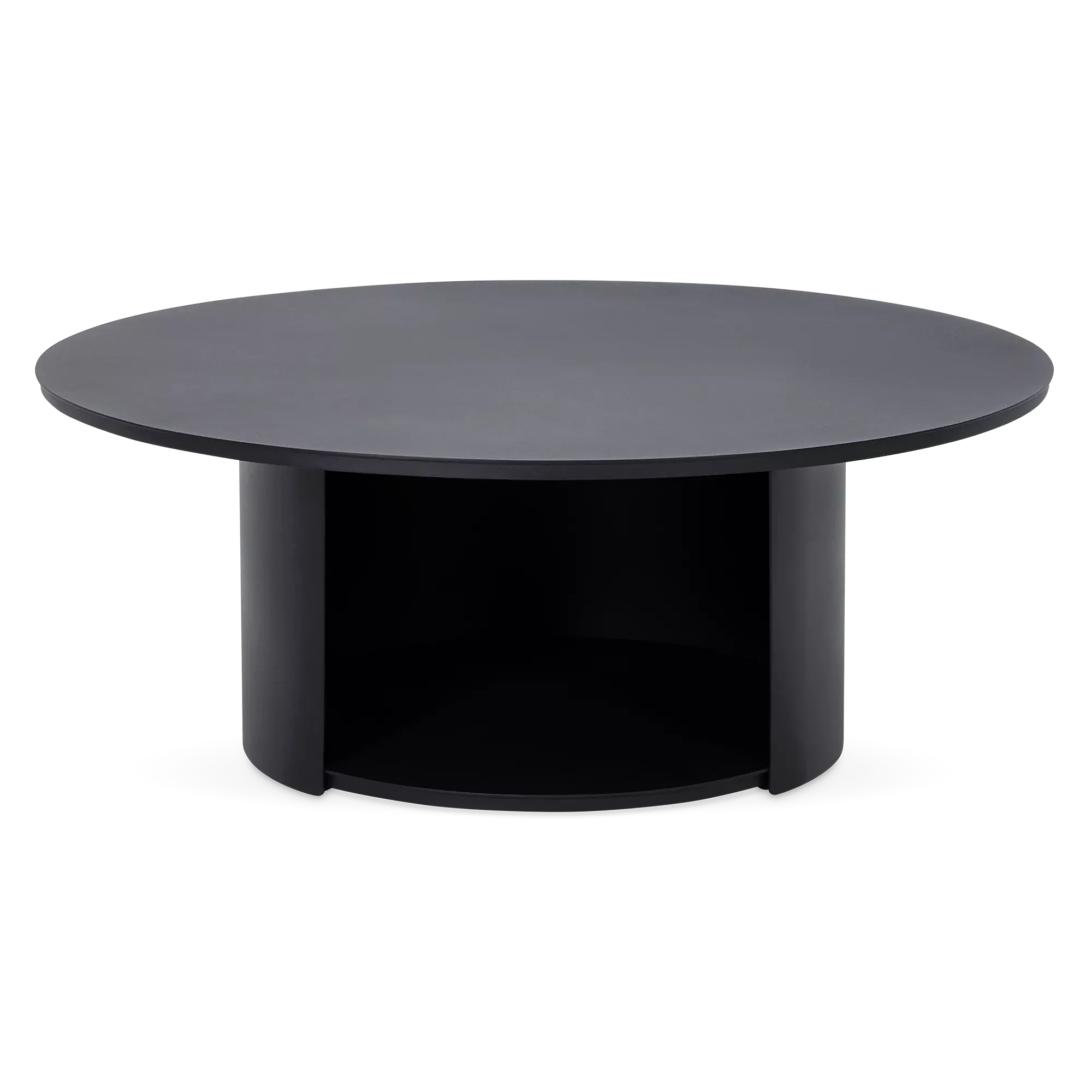 Baba - Outdoor 39'' Coffee Table in Aluminum - Image 4
