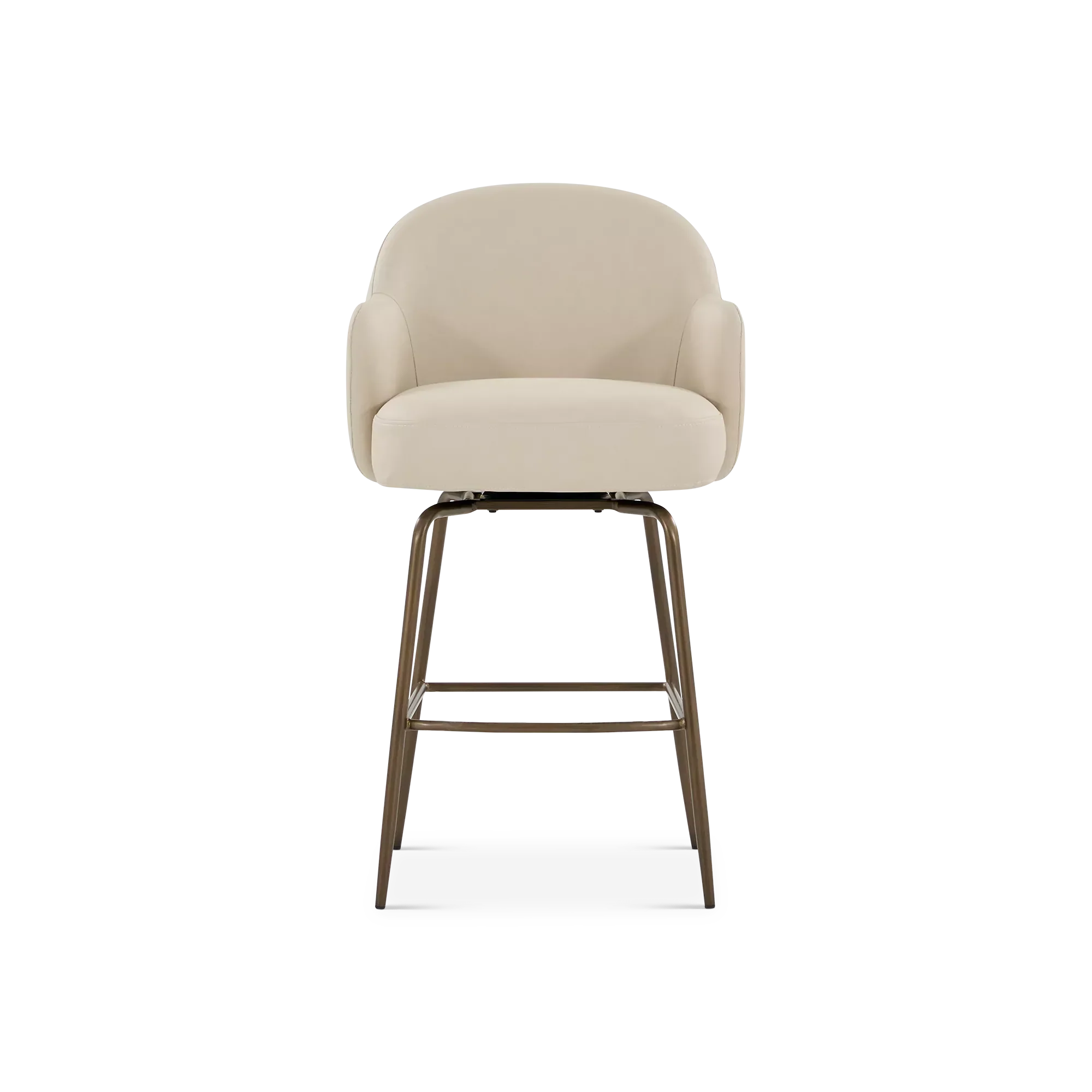 Bae - Faux Leather Stool