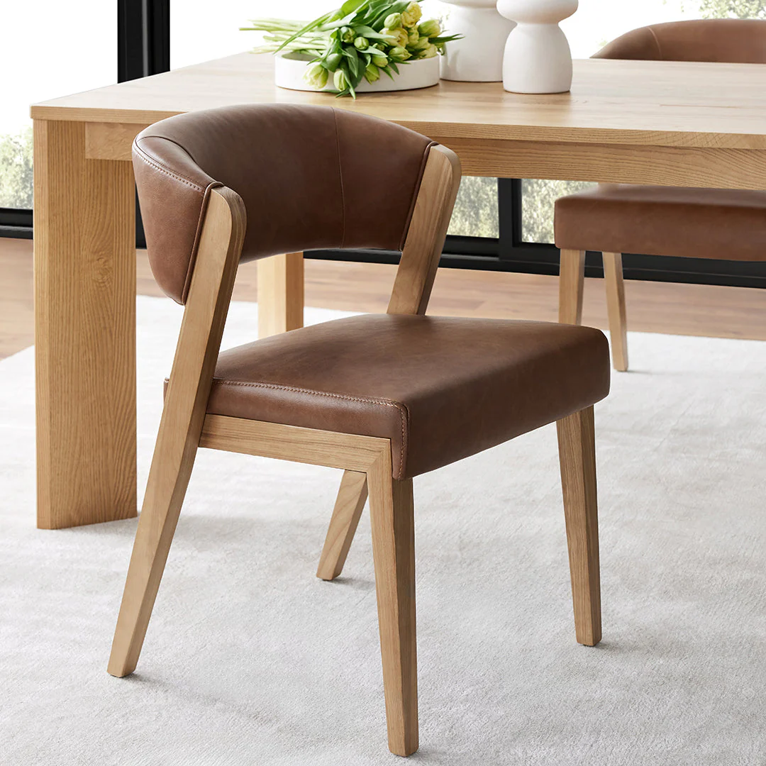 Bélair - Dining Chair in Faux Leather - Image 2