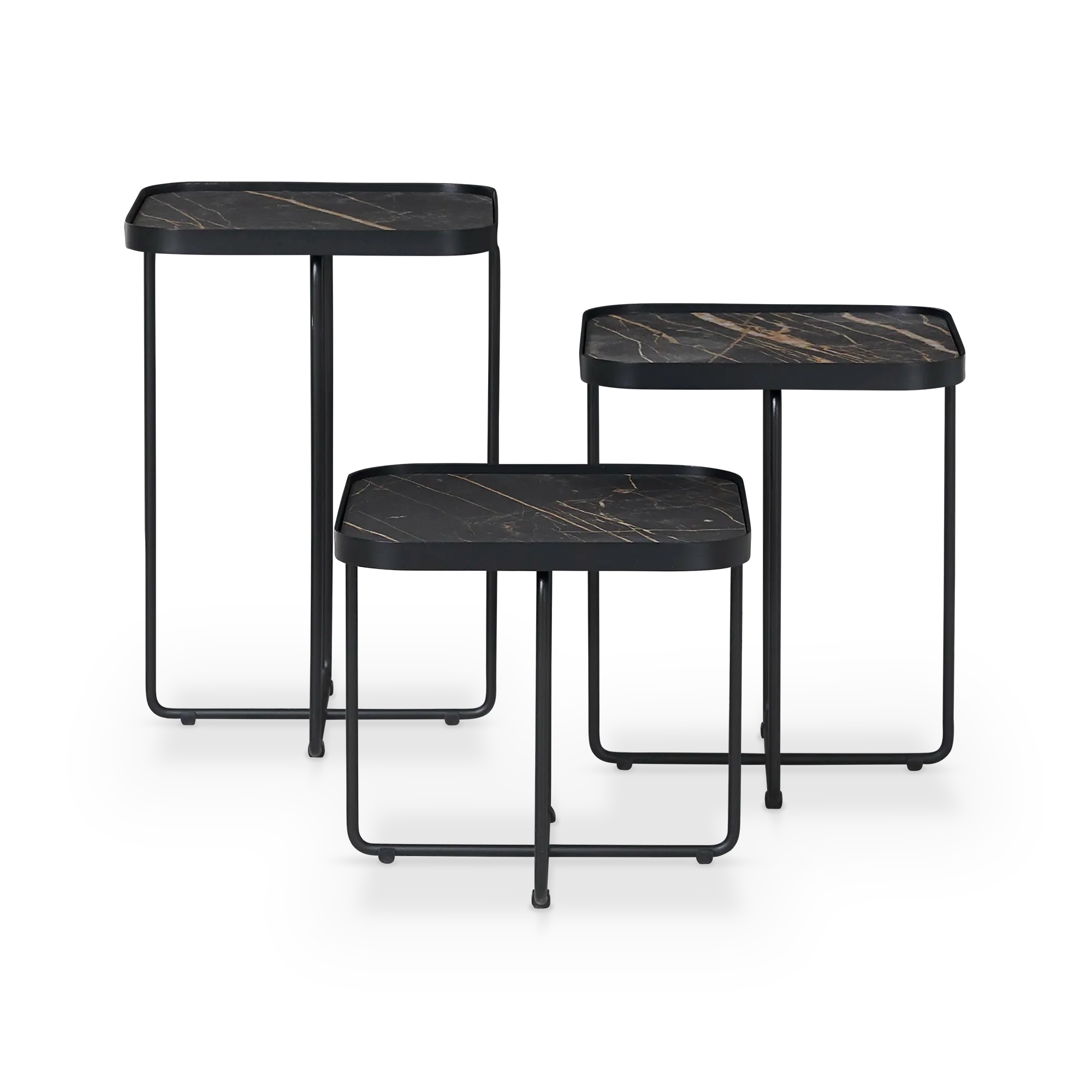 Benny - Set of 3 Side Tables by Cattelan Italia