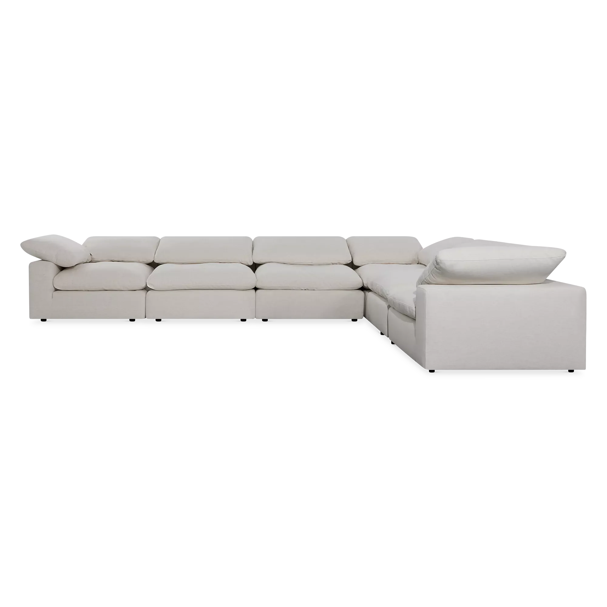 Berlin Collection - Fabric-Upholstered Modular Sectional - Image 4