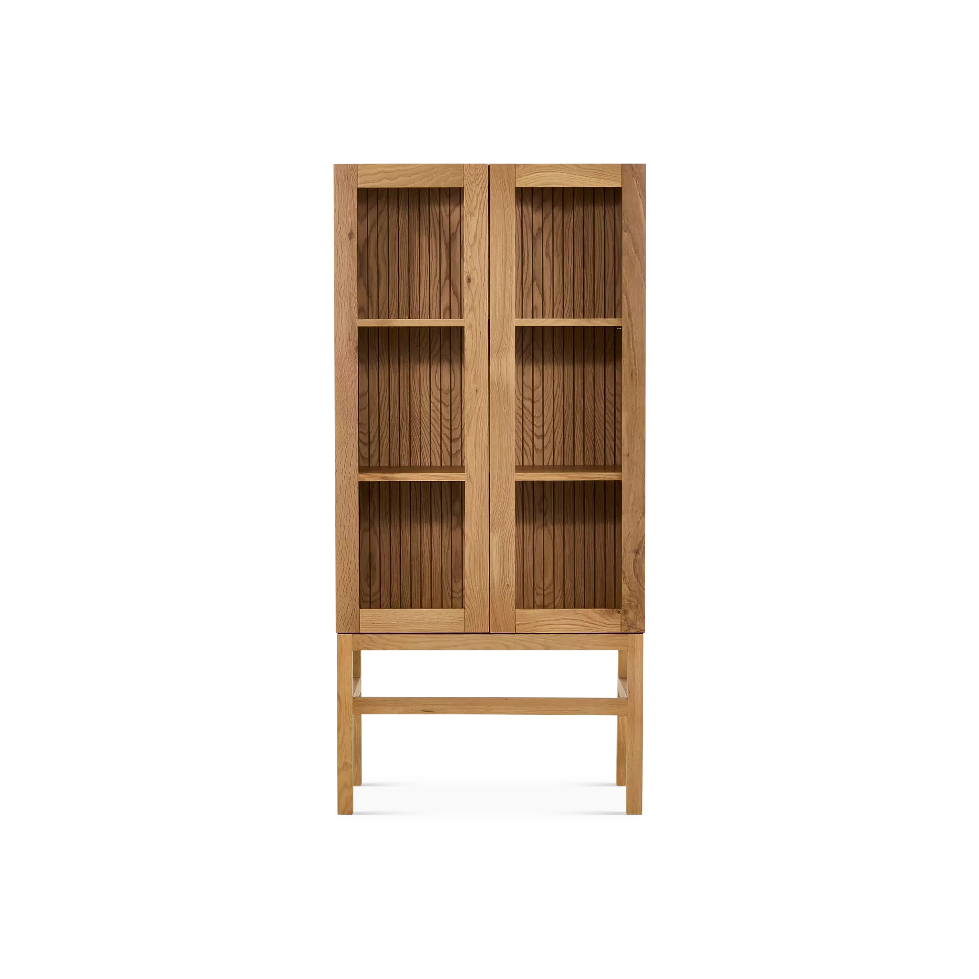 Bernard - Natural Wood Cabinet
