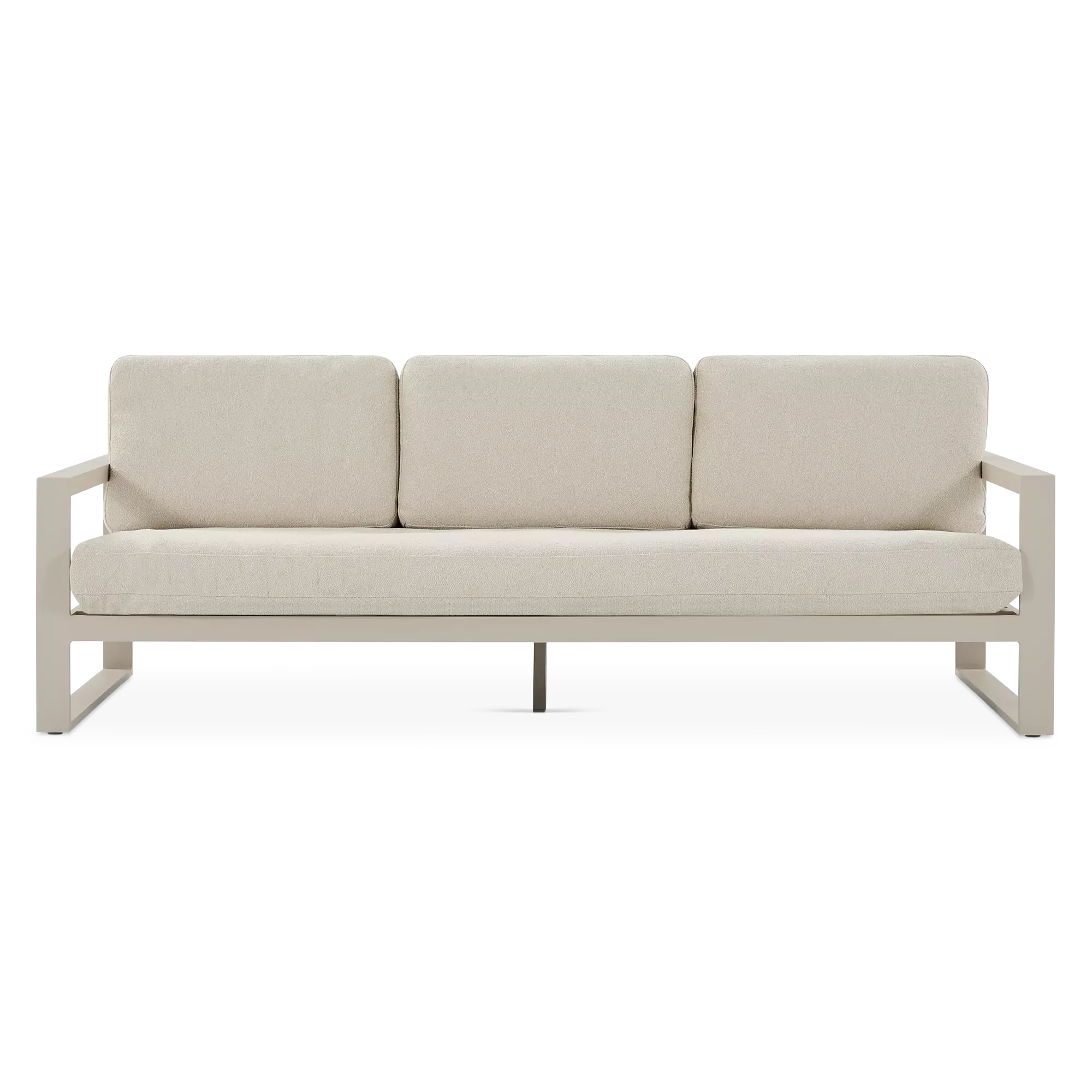 Body - Outdoor 3-Seater Sofa in Aluminium
