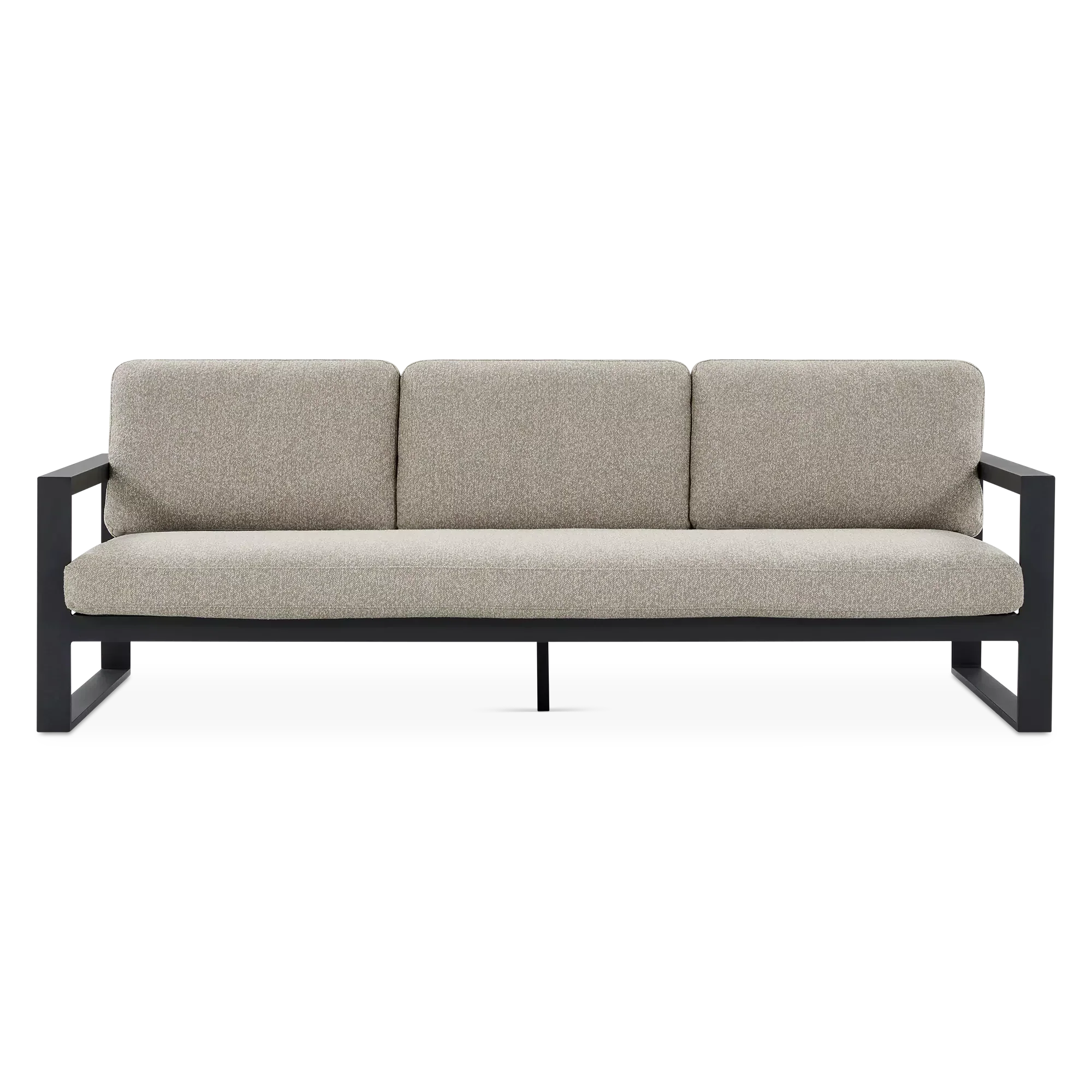 Body - Outdoor 3-Seater Sofa in Aluminium - Image 2