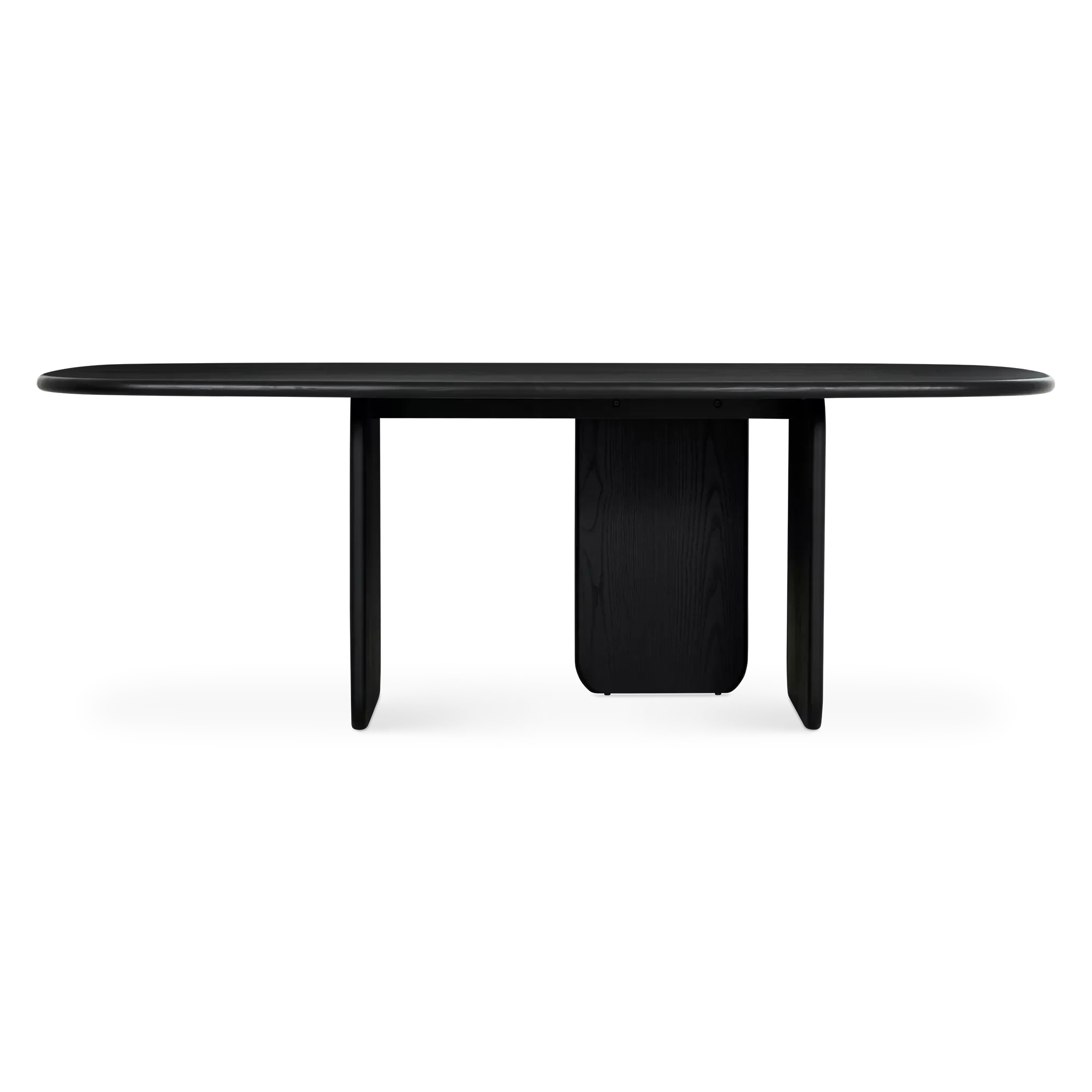 Bologna - Modern Black Wood Dining Table