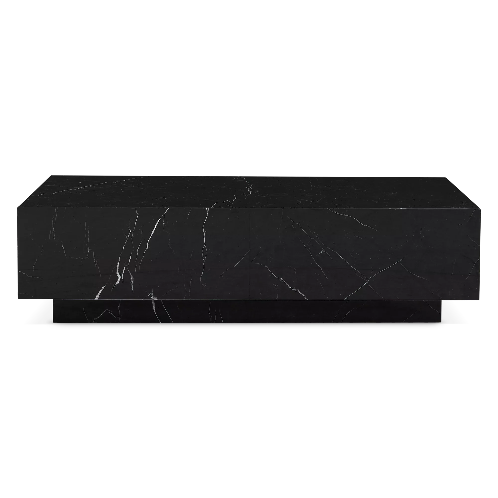 Box - Black Marble Coffee Table - Image 2