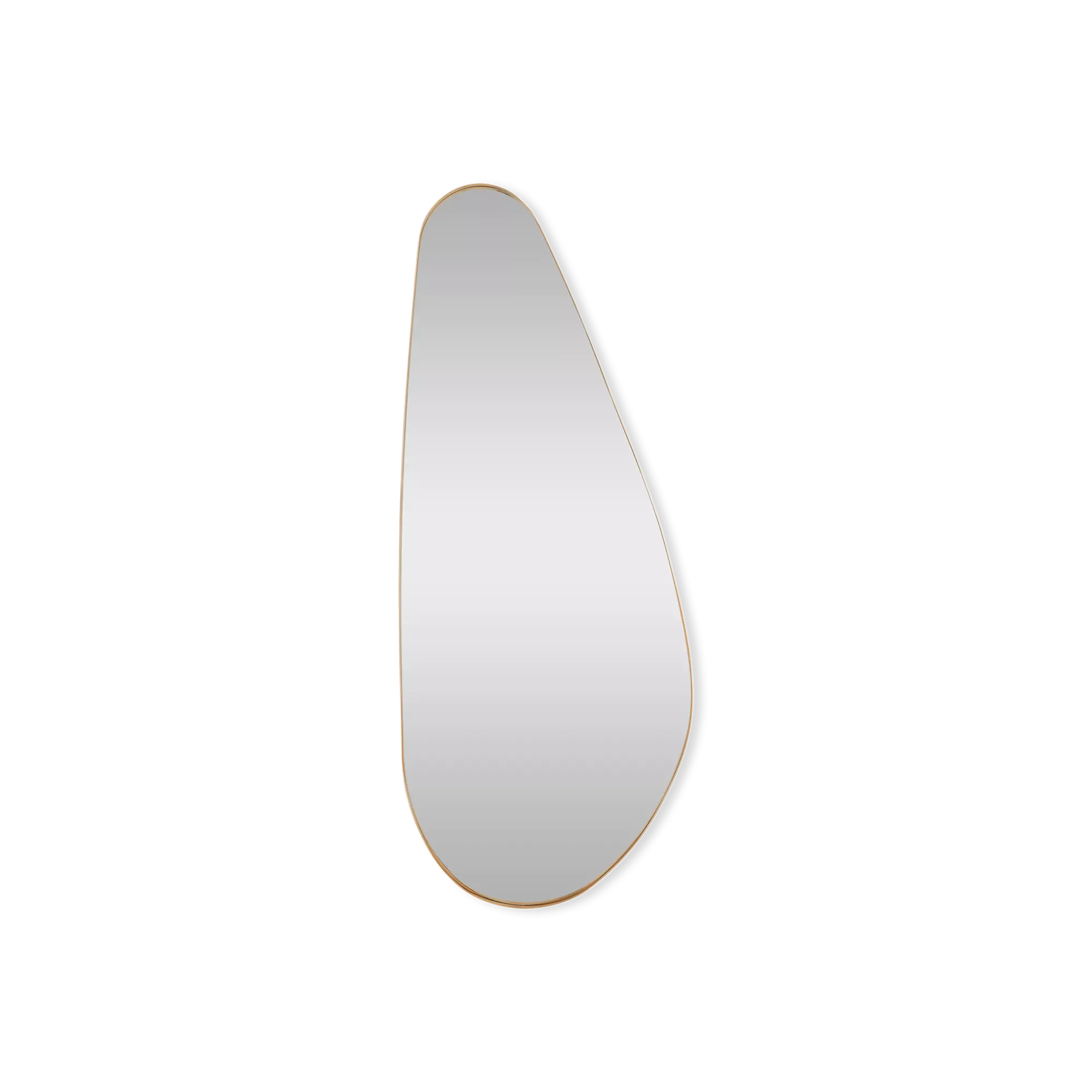 Britta - organic metal-framed mirror