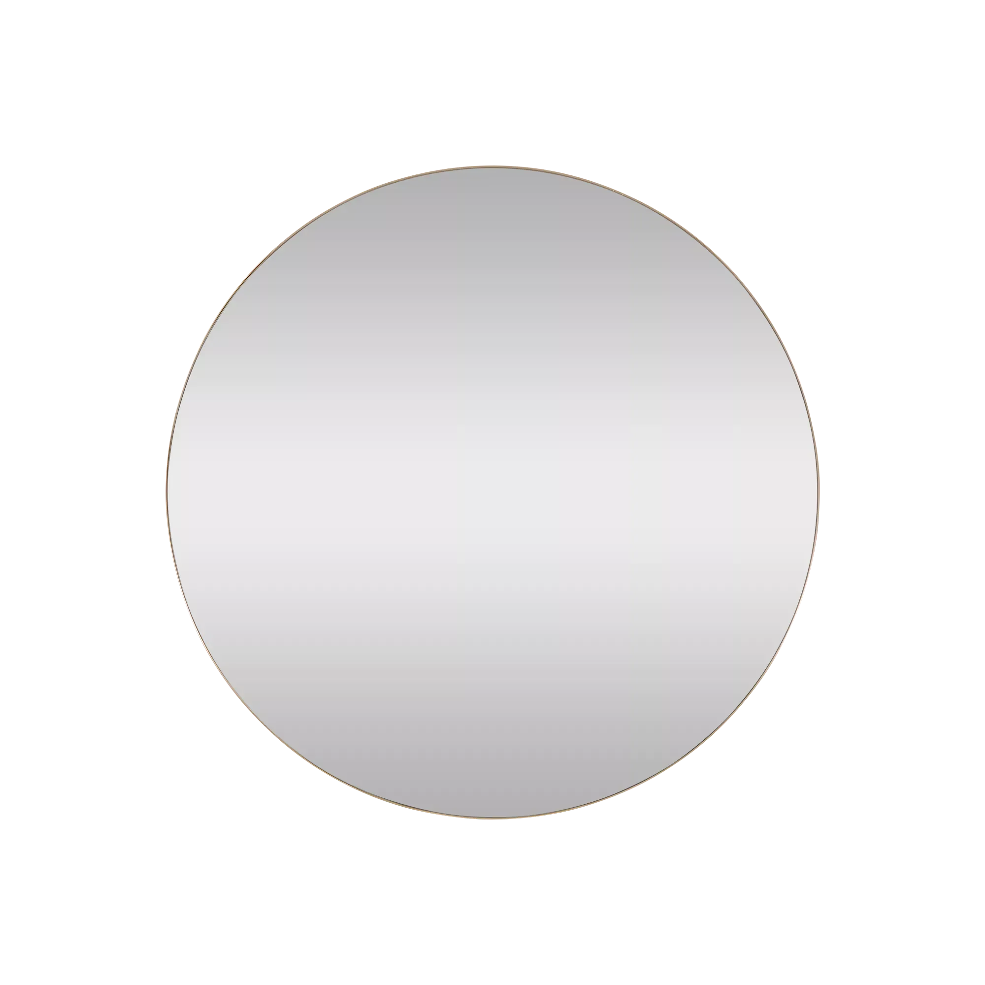 Britta - round metal-framed mirror - Image 2