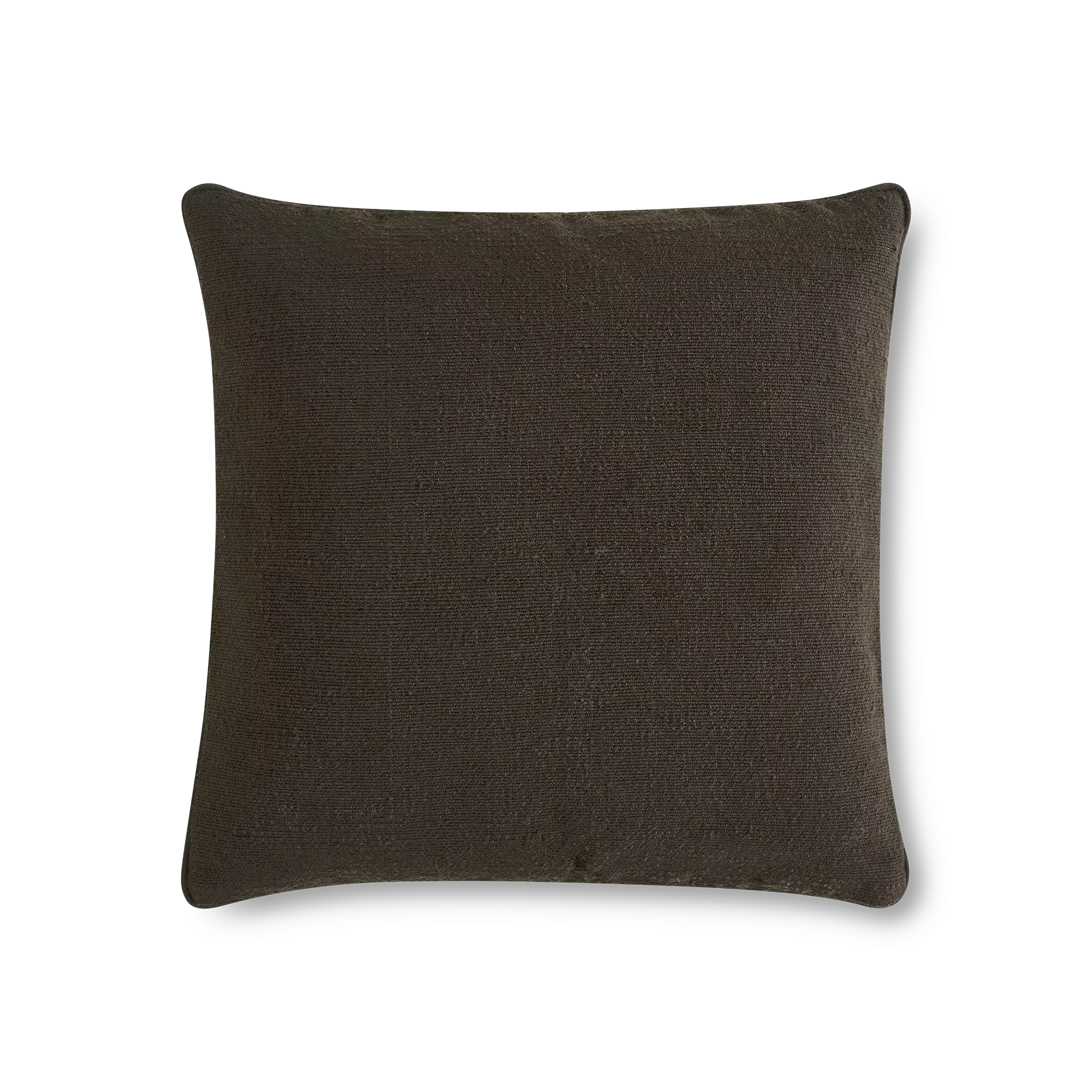 Brooklyn - brown cotton decorative cushion