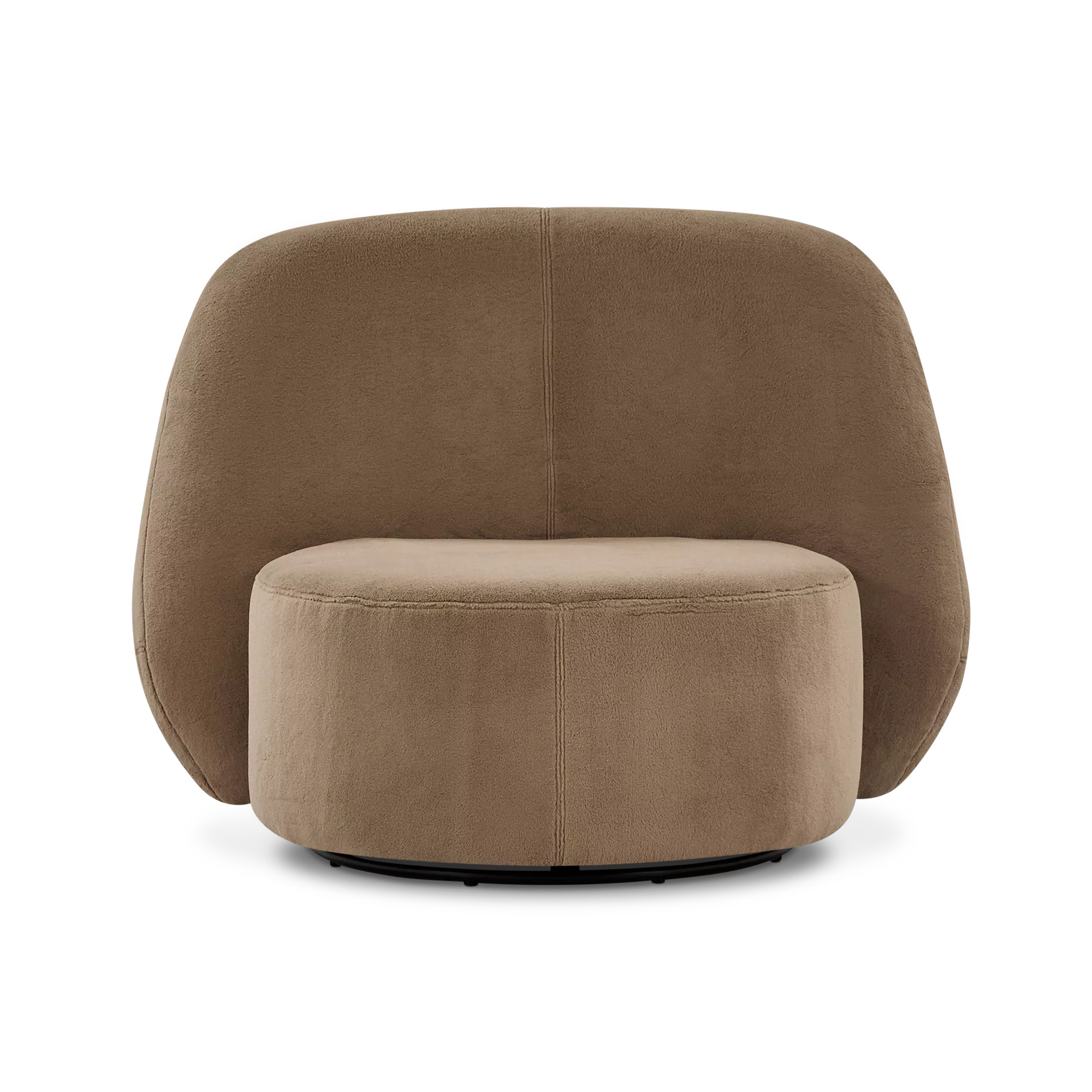 Brownie - Swivel Lounge Chair by Romano