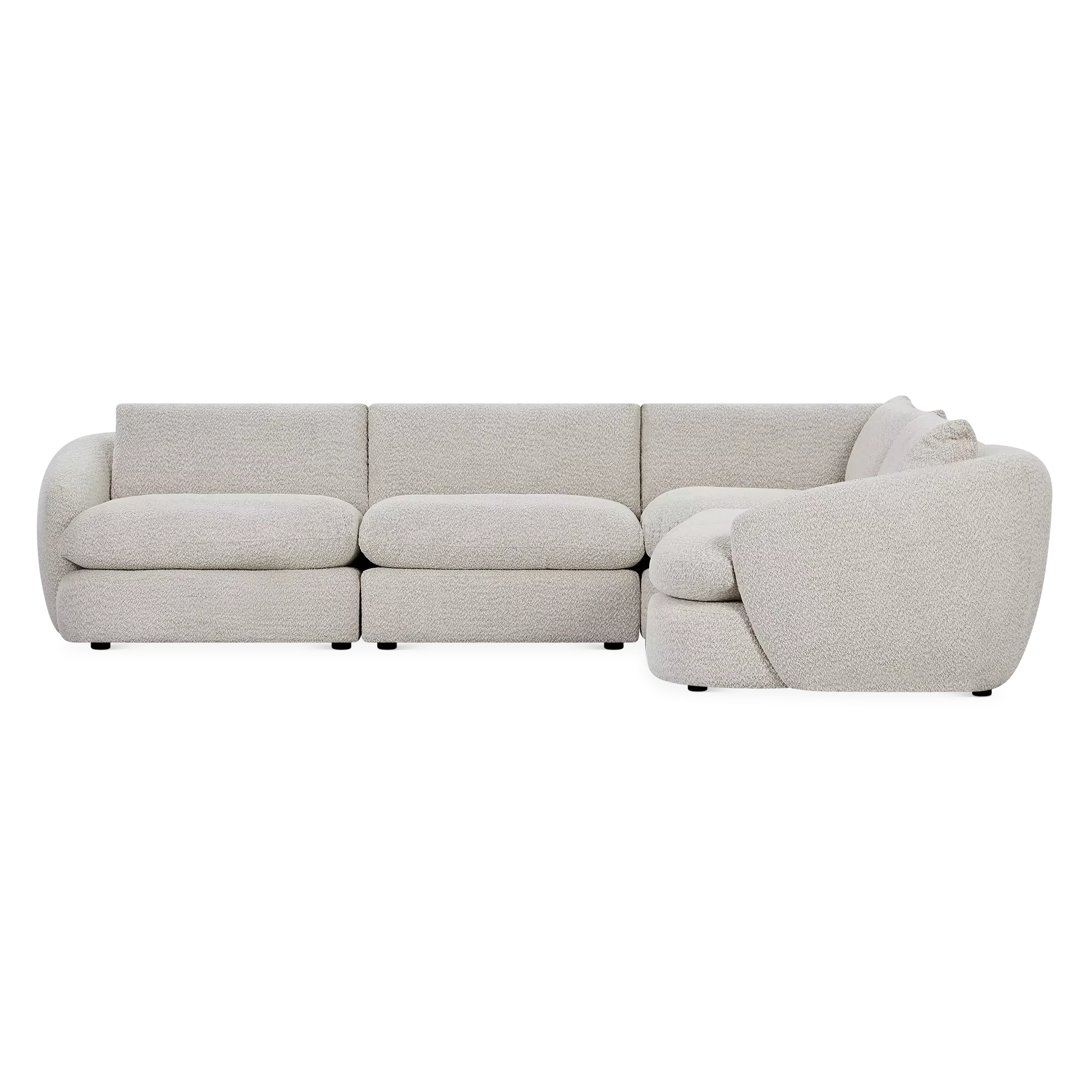 Camaro - Fabric-Upholstered Sectional Sofa