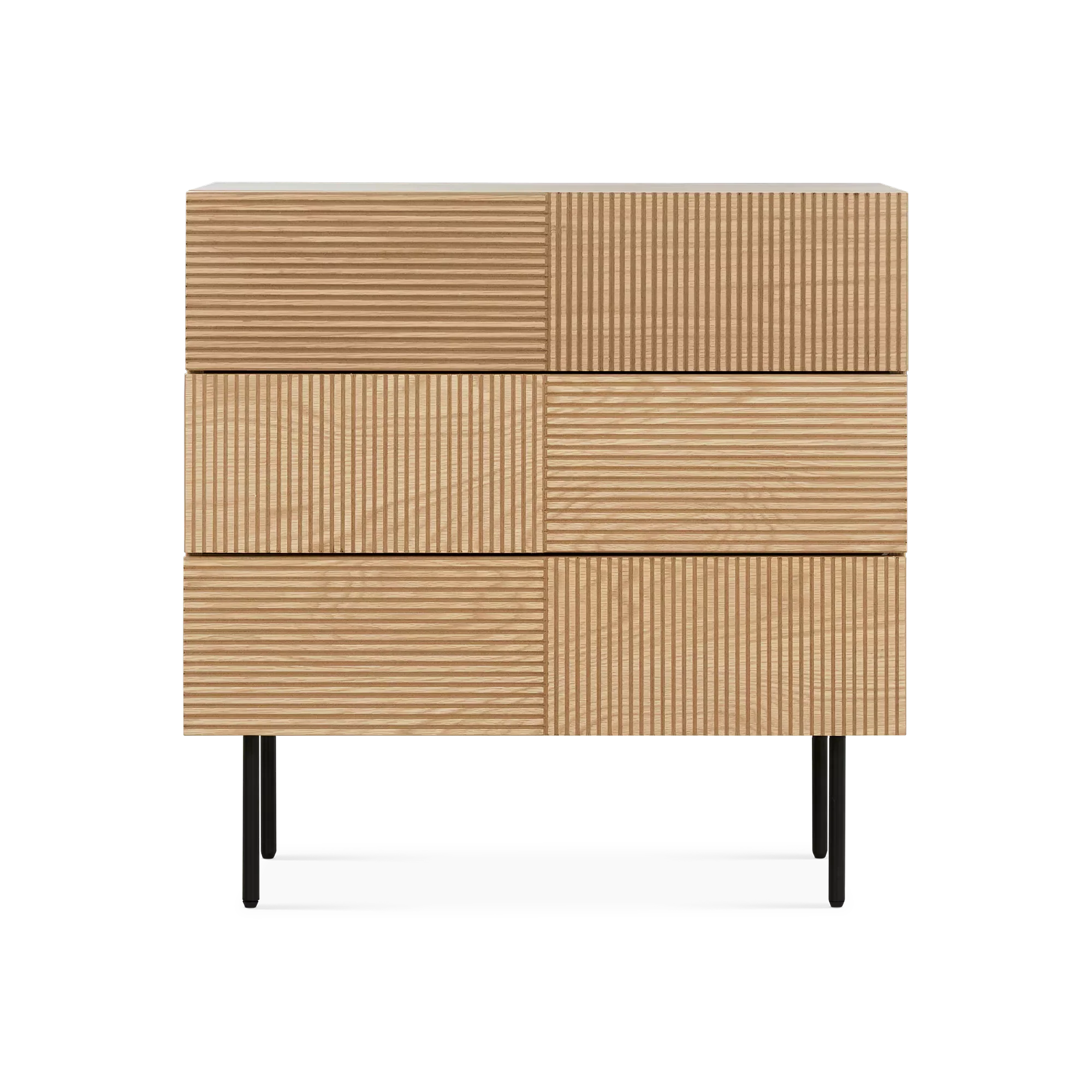 Cannelle - Wooden 3-Drawer Dresser