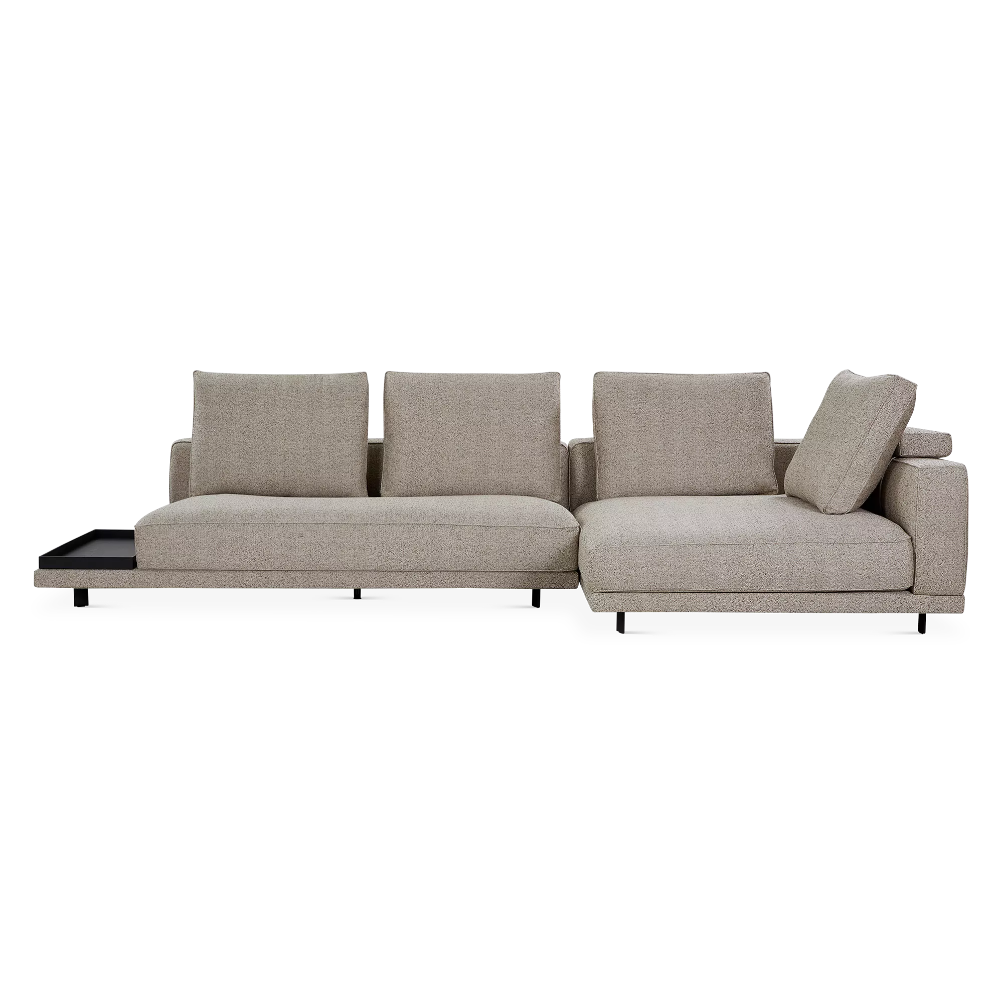 Catena Dusk - Fabric-Upholstered Sectional Sofa  by  Furninova - Image 2