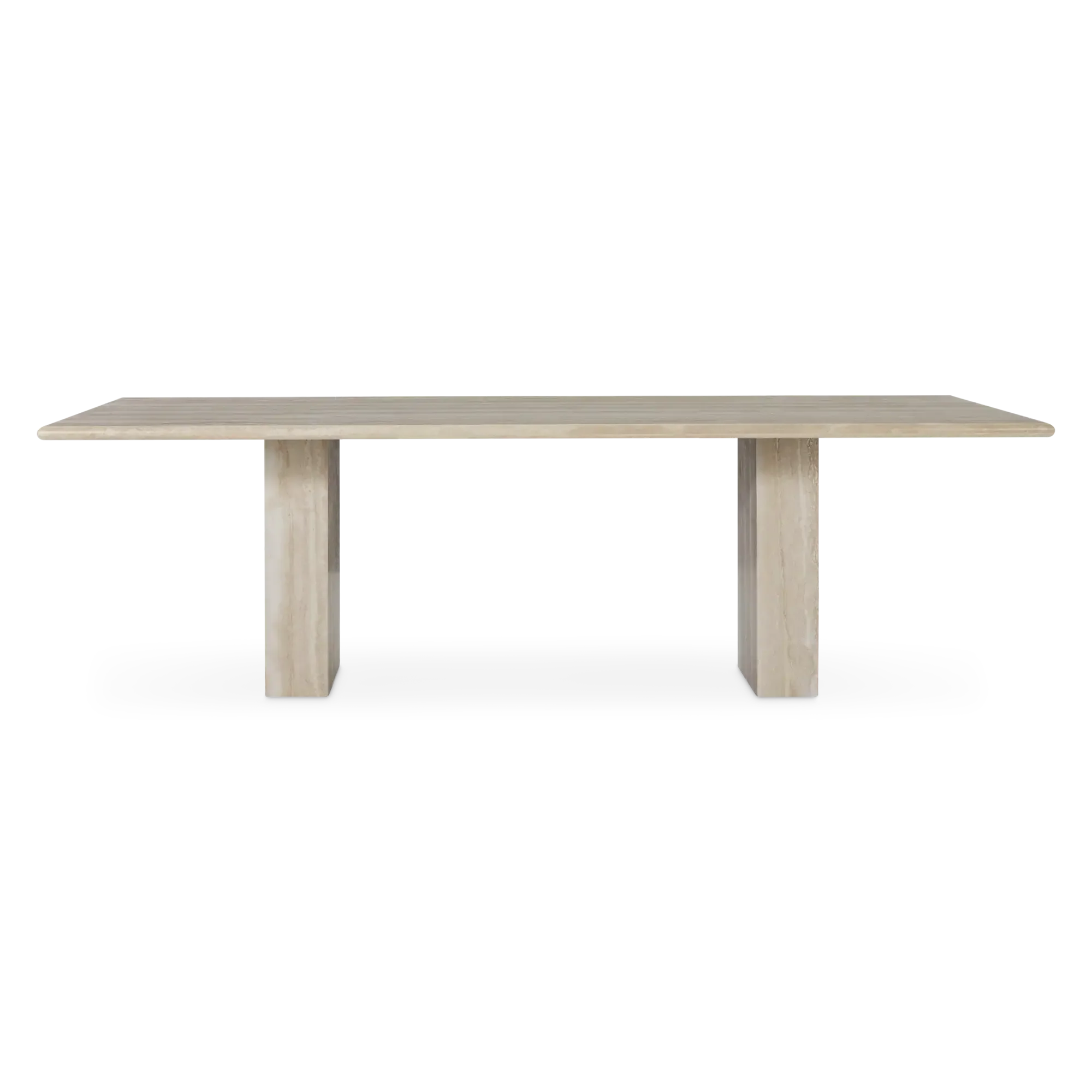 Climax - Travertine Dining Table