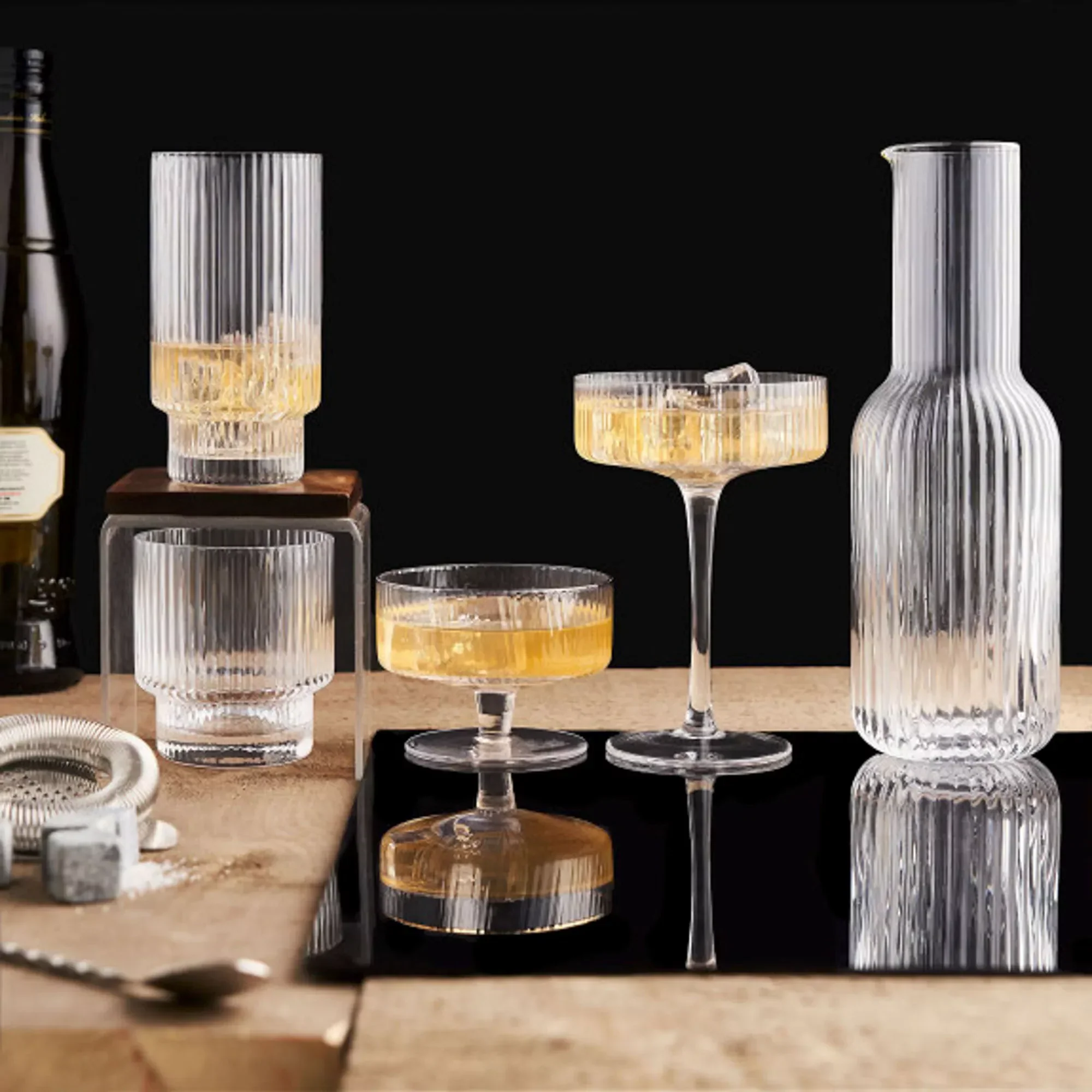 Grace cocktail glass 290ml set of 4 - Image 2