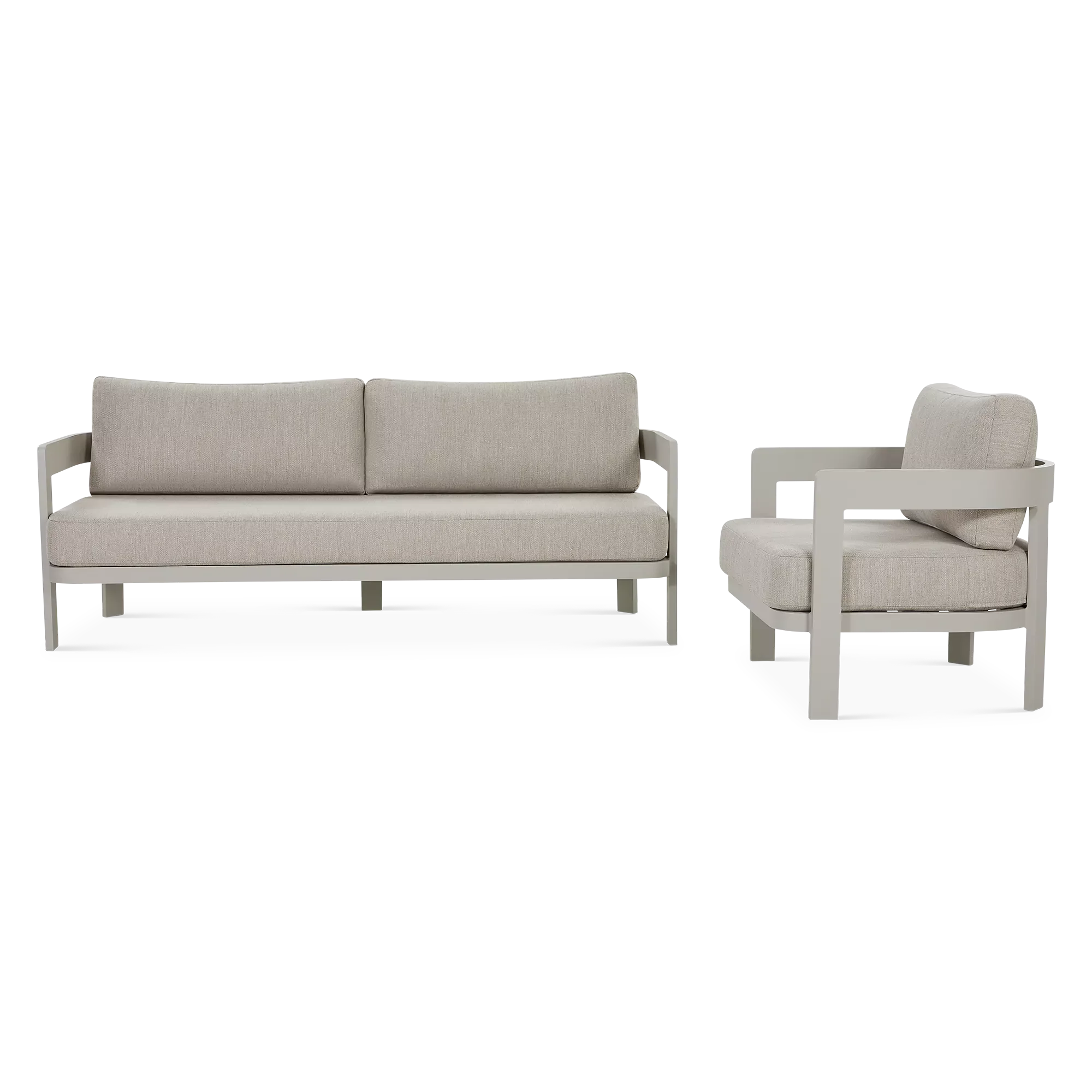 Coconut Sofa and Lounge Chair Set - Image 2