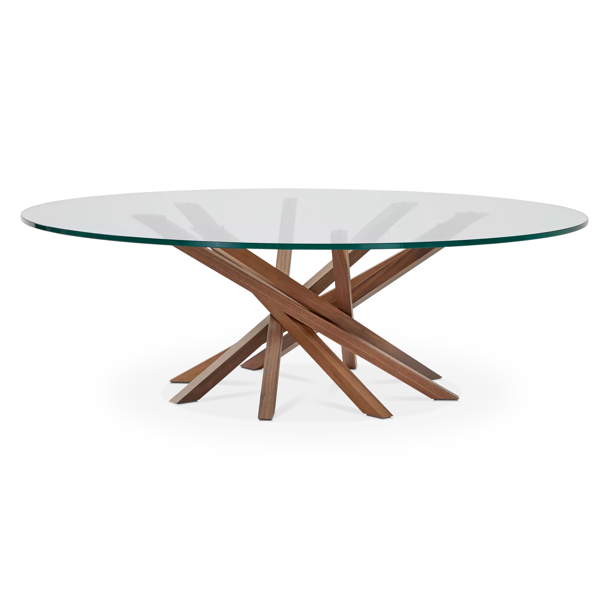 Atari - Coffee Table with Architectural Base by Cattelan Italia
