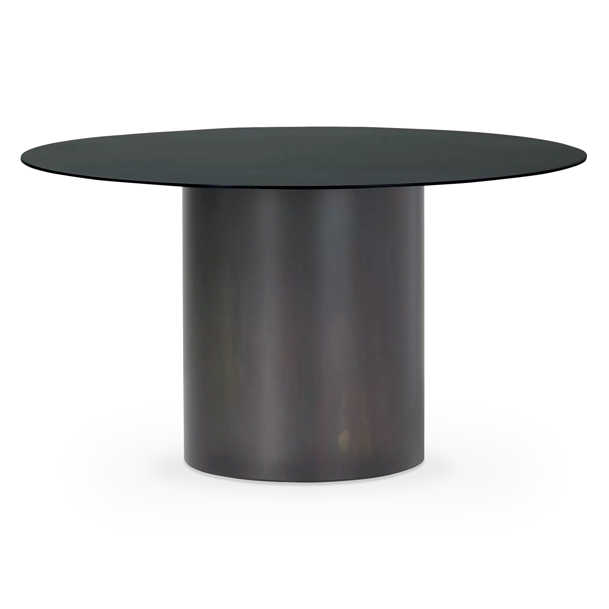 Oxydation - Coffee Table with Oxidized Metal Top by Ligne Roset