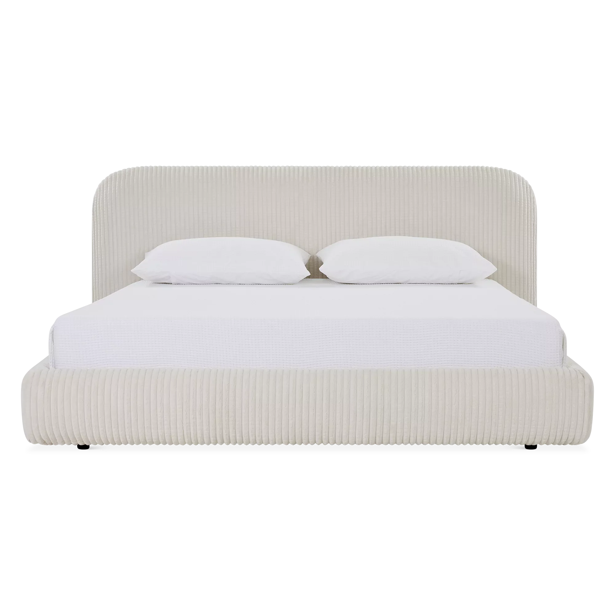 Corduroy - Upholstered Bed by Romano
