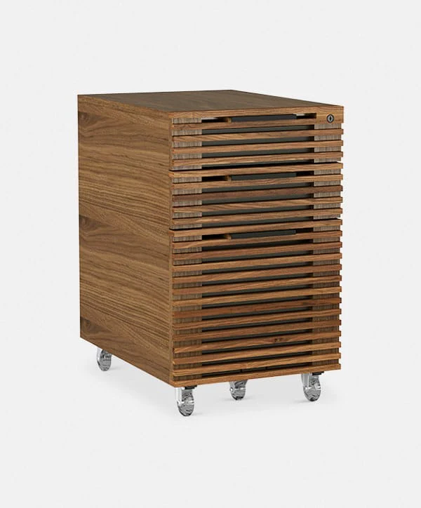 Corridor Office 6507 - Wood Veneer Storage Cabinet by BDI - Image 3
