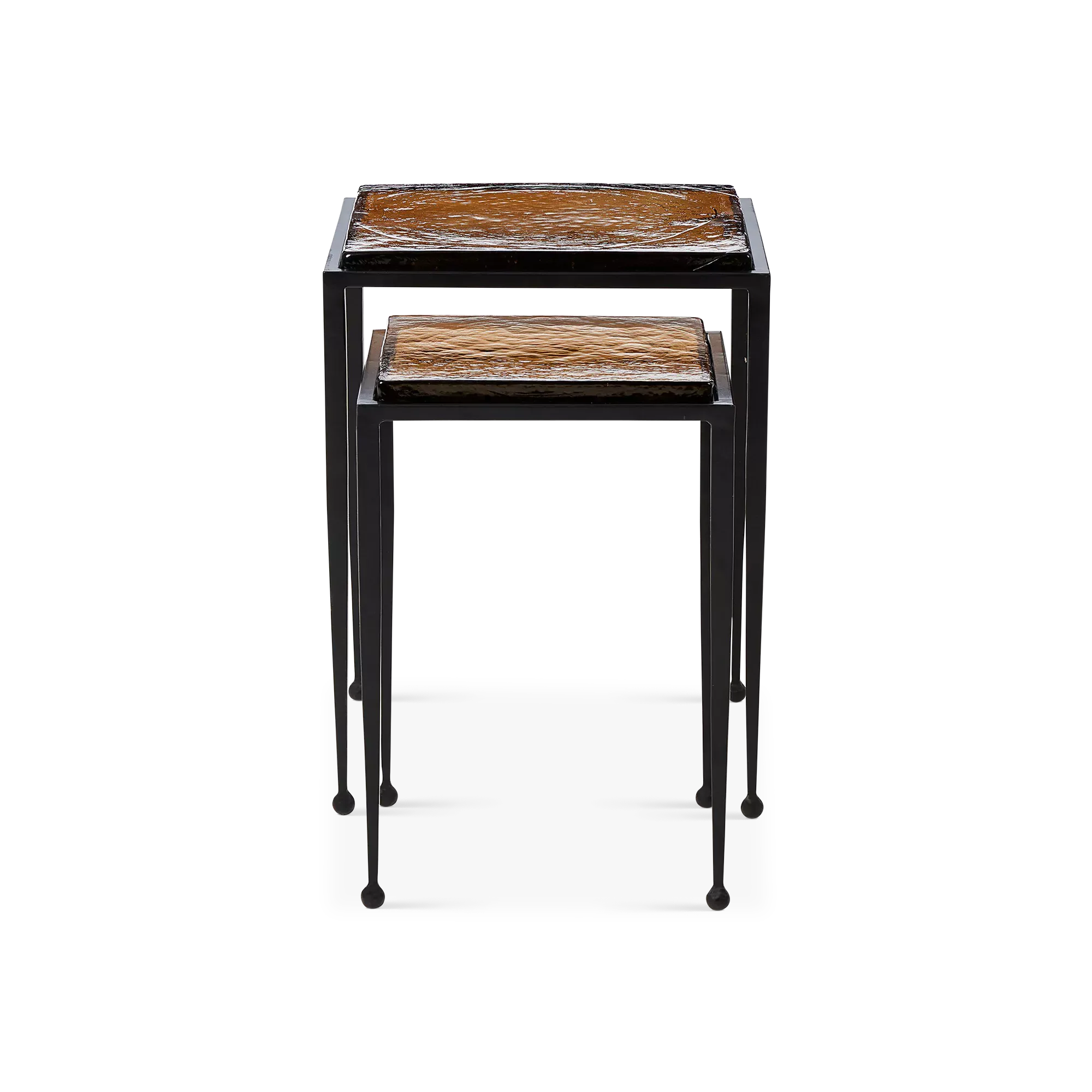 Dalston - Glass Nesting Tables by Four Hands