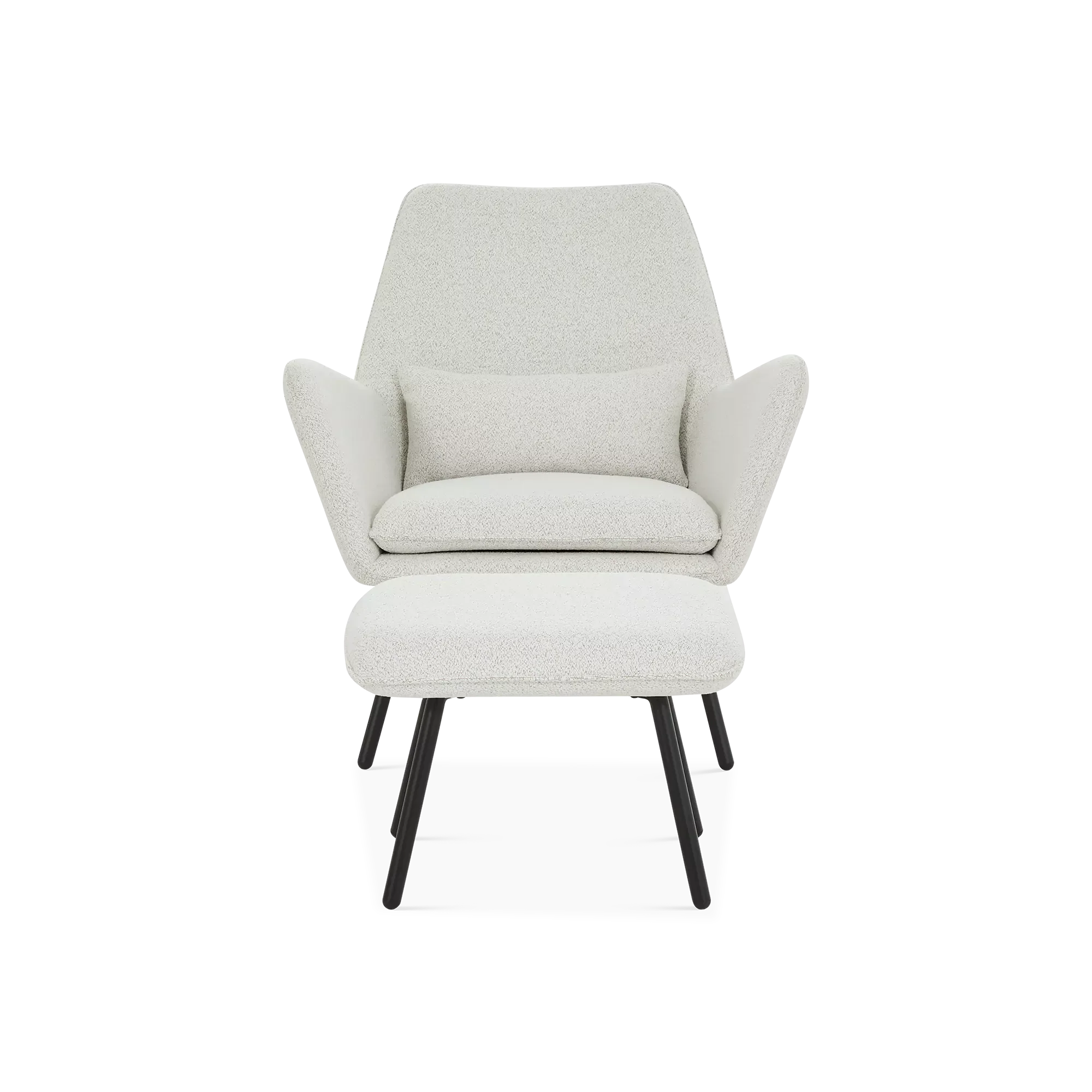 Danny Armchair with Footrest - Image 2