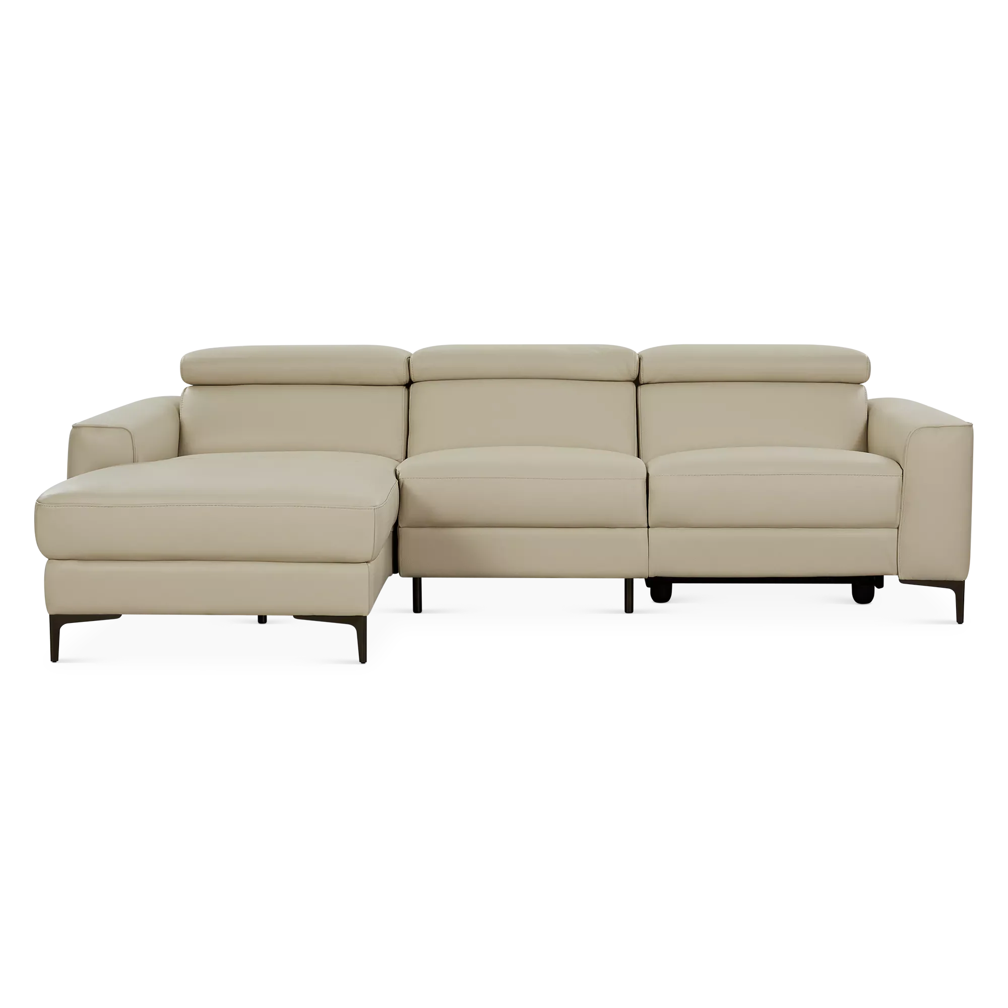 Dave - Power Recline Sectional Sofa by Incanto