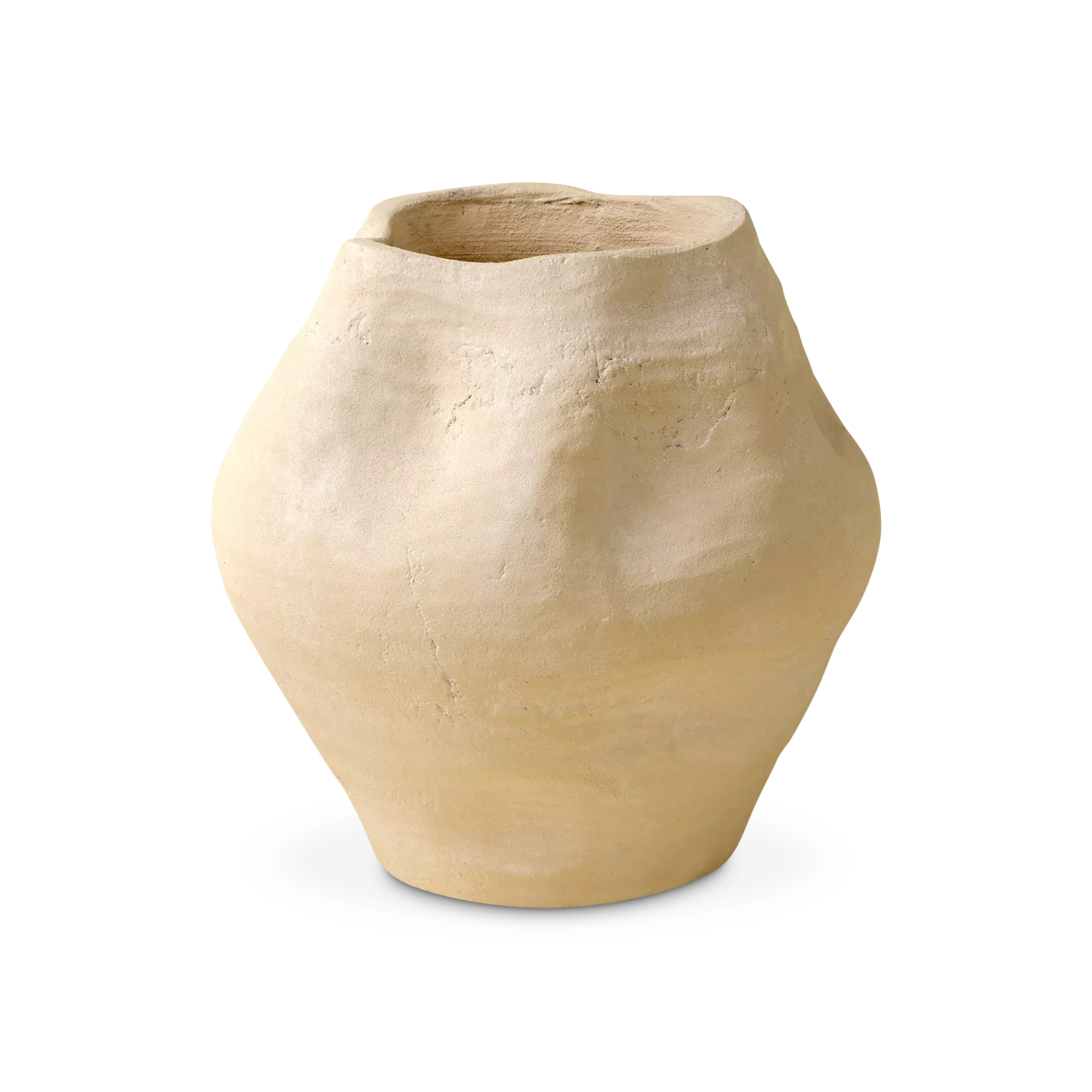 Dented - Terracotta Vase