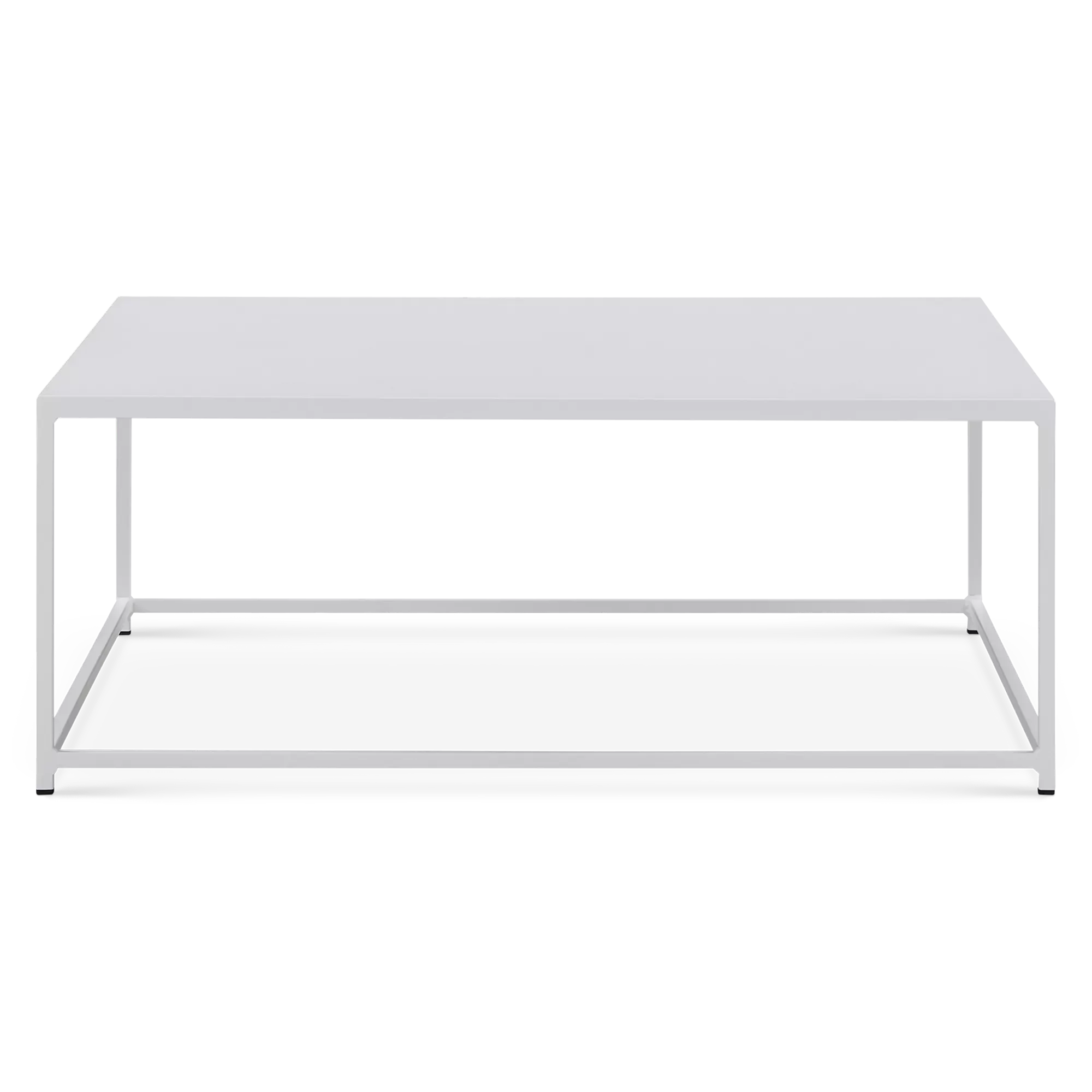 Desiree - Outdoor Square Coffee Table in Galvanized Iron