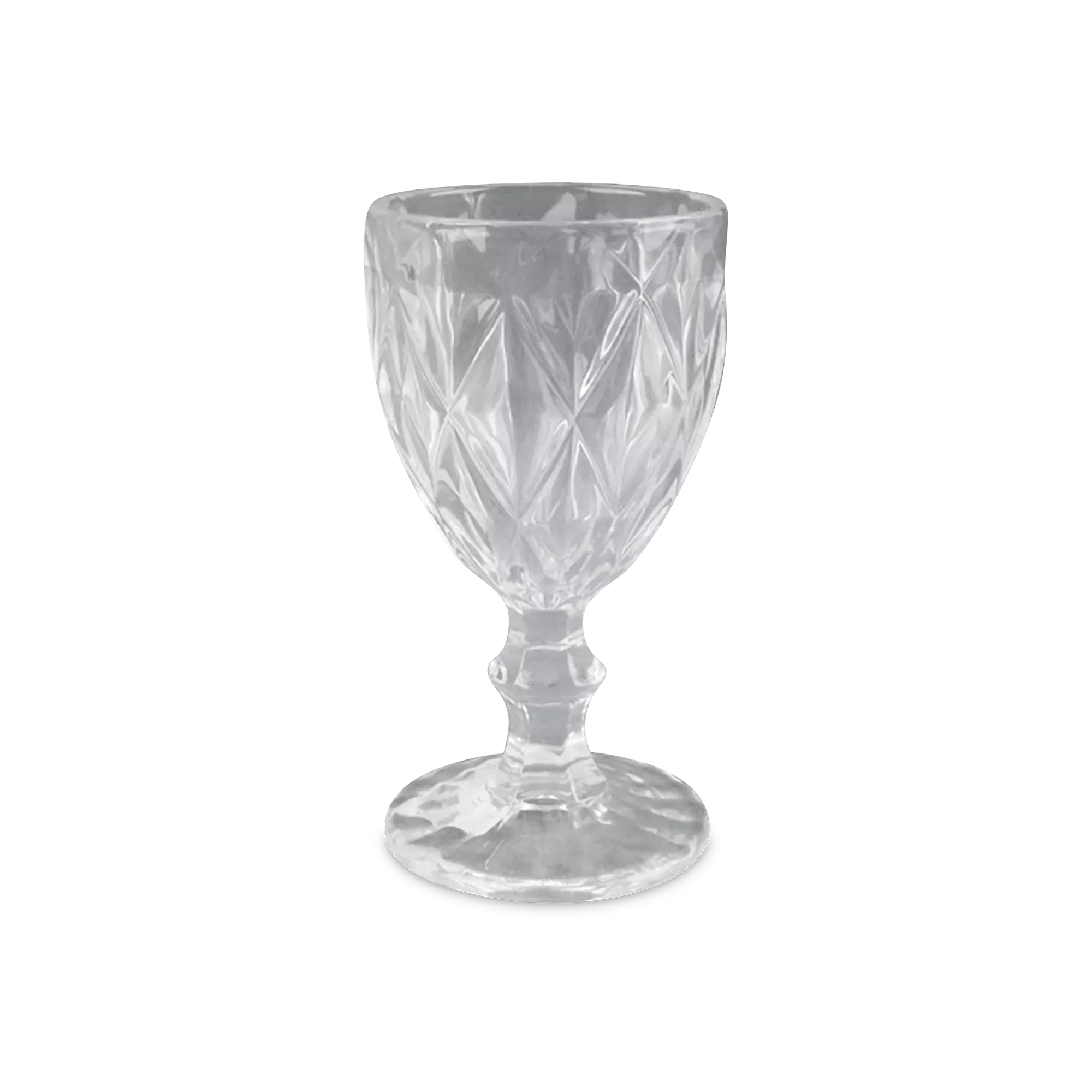 Diamond stem glass