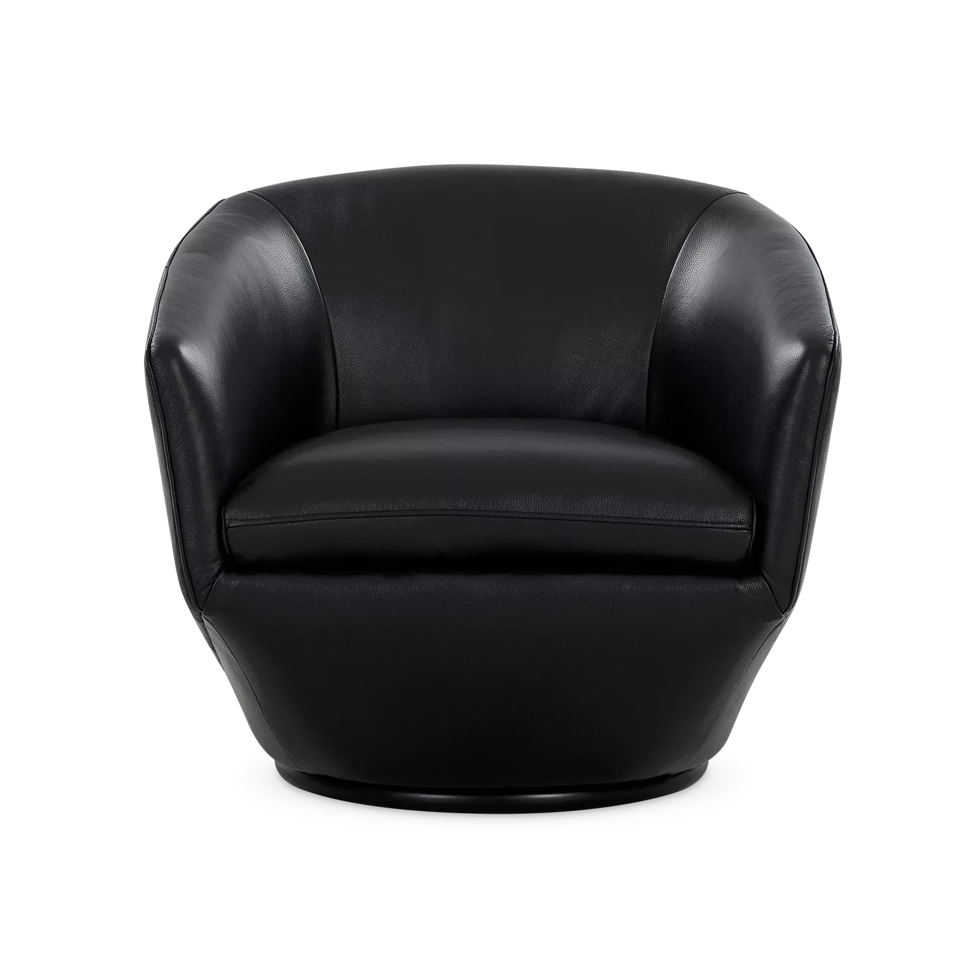 Dinant - Leather Swivel Armchair - Image 2