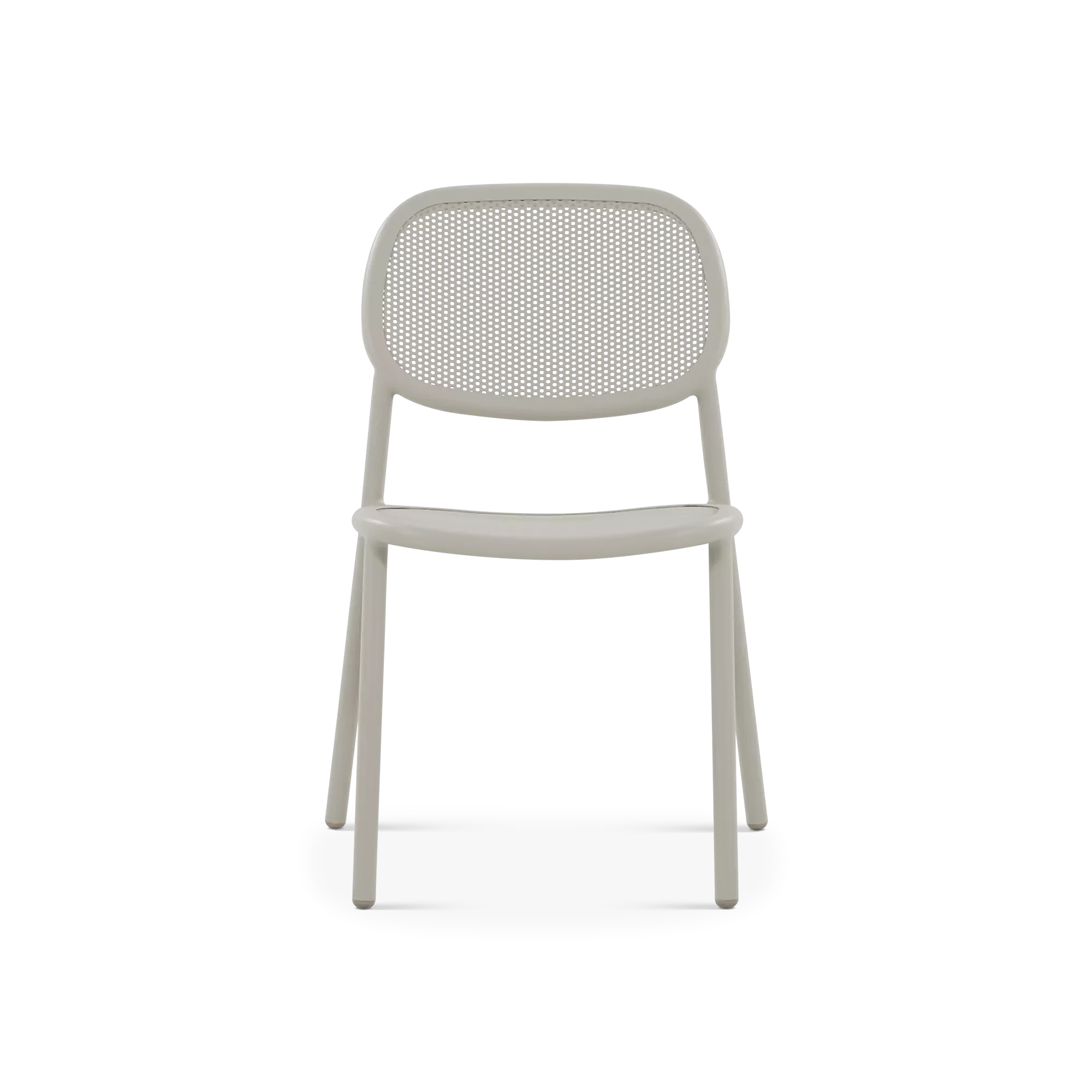 Dots - Outdoor Chair Without Arms in Aluminium - Image 2