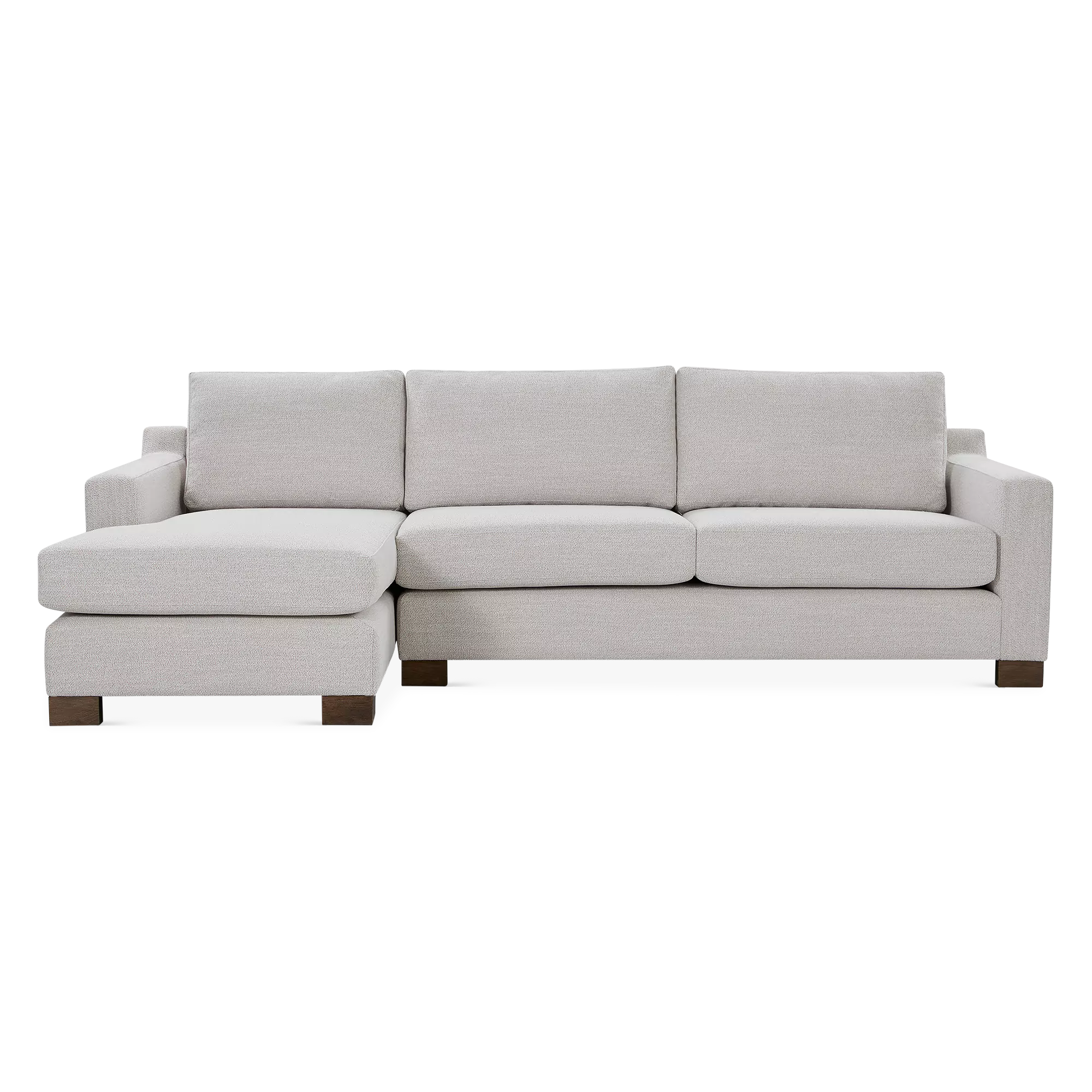 Dublin - Fabric-Upholstered Sectional Sofa by Romano