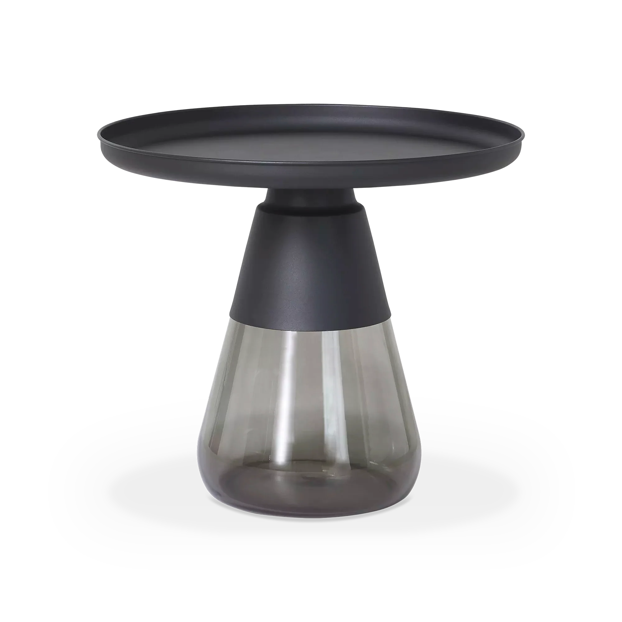 Duverre - Smoked Glass Side Table