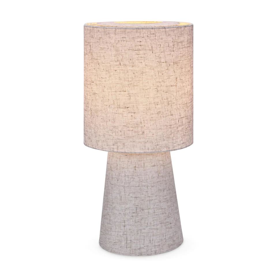 Echo - table lamp with fabric shade