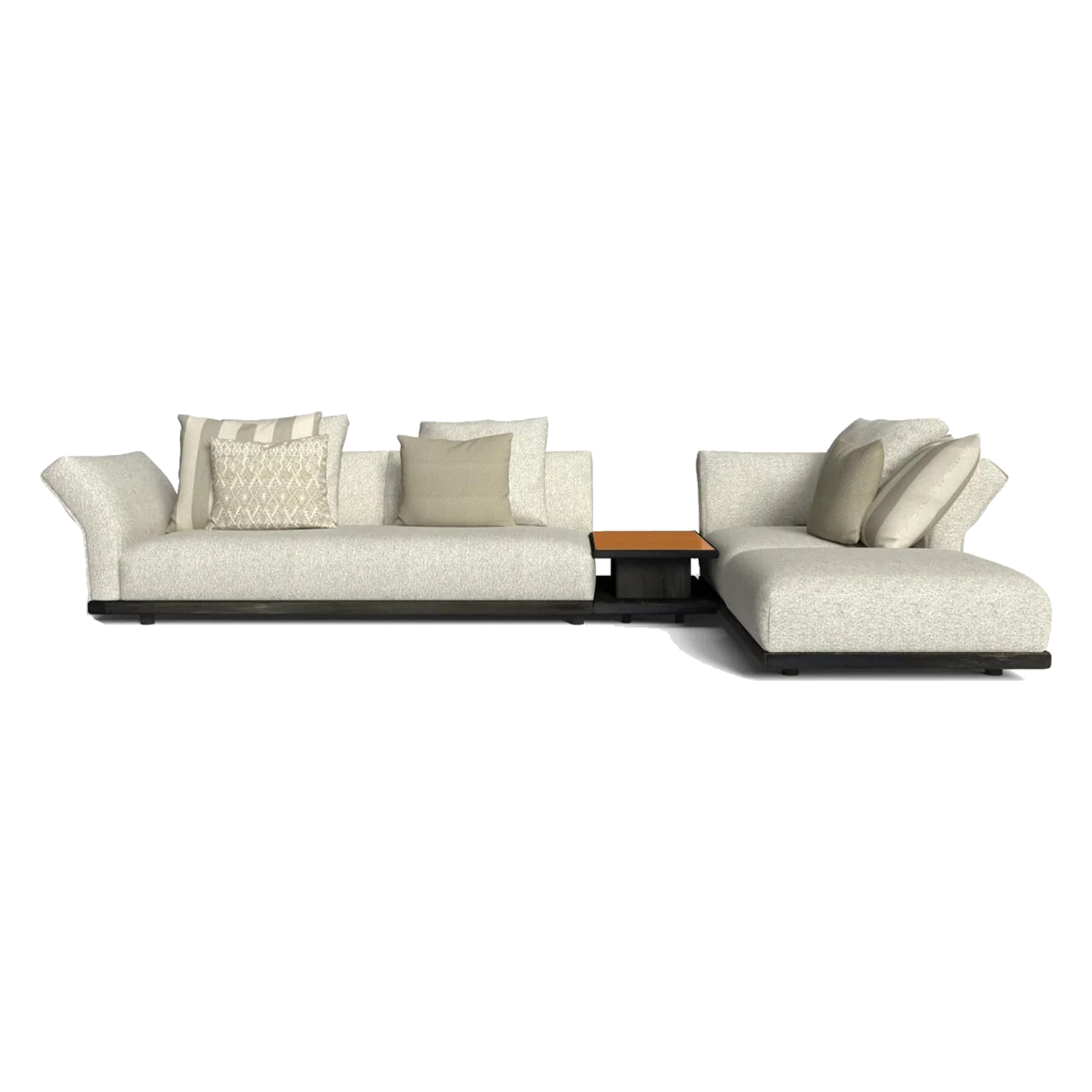 Elton - Outdoor Accoya Modular Sectional Sofa by Talenti
