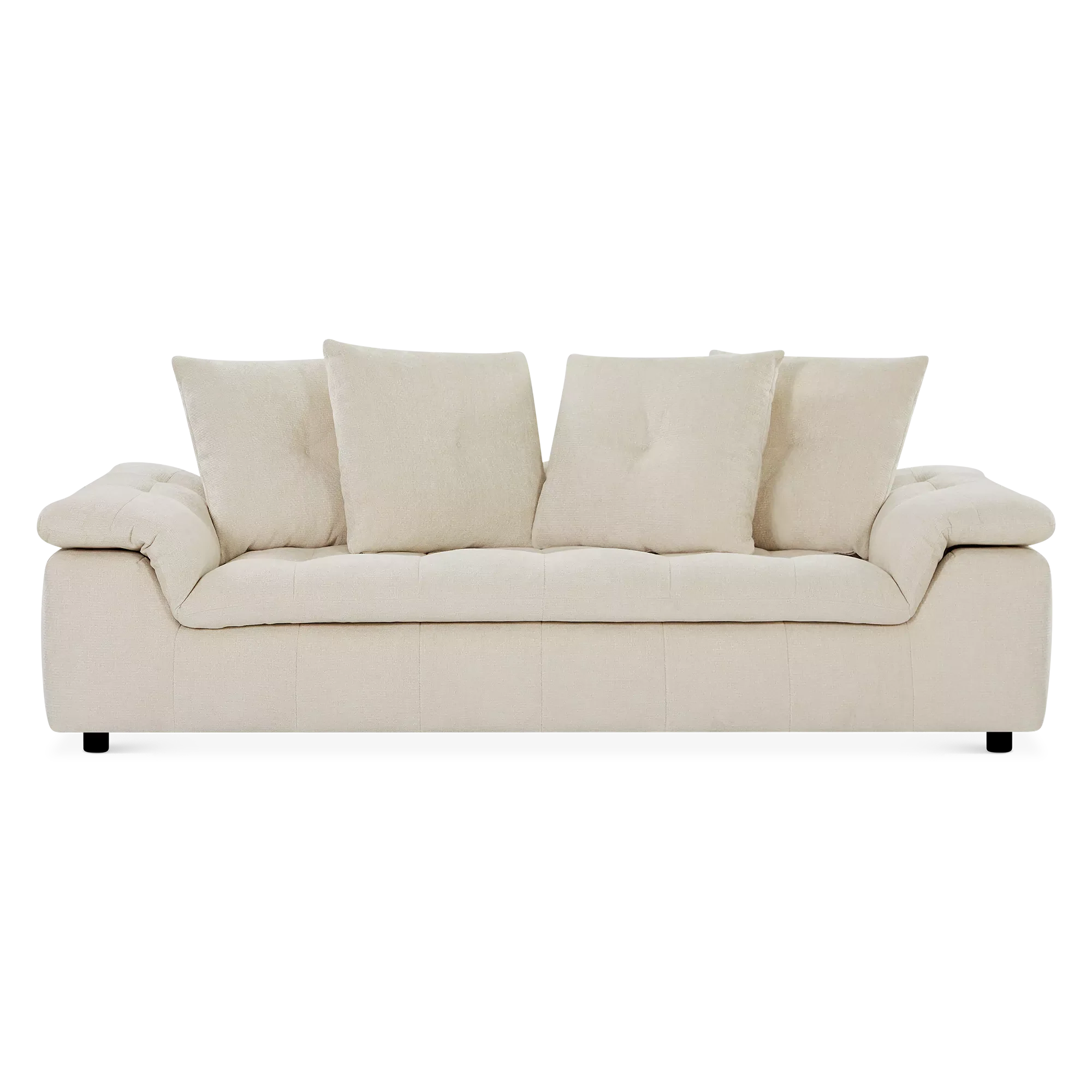 Ergo - Sofa with Movable Backrests by Miki Ferrari