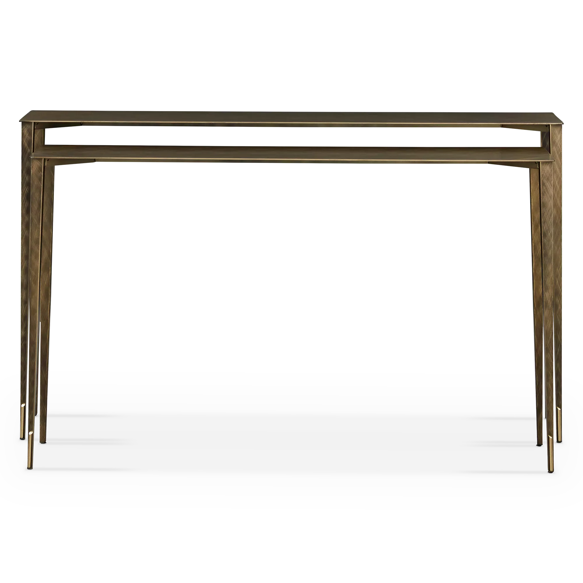 Etoile - Brushed Brass Console Tables by Cattelan Italia - Image 2